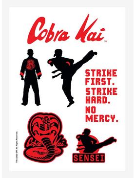 Cobra Kai Strike First Kiss-Cut Sticker Sheet, , hi-res