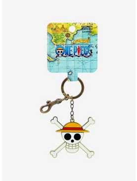 Loungefly One Piece Jolly Roger Key Chain, , hi-res