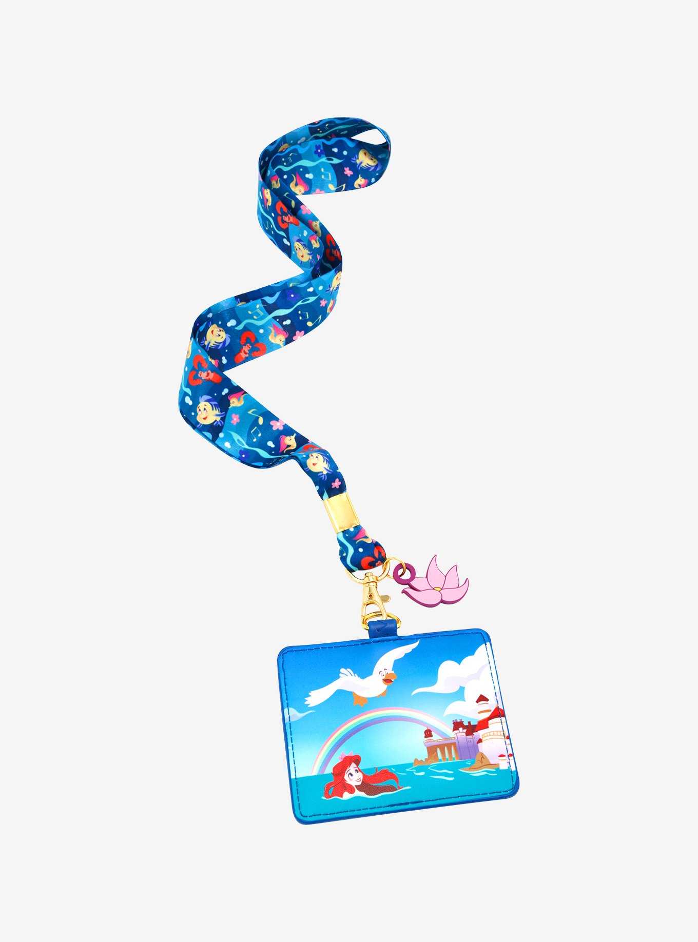 Loungefly Disney The Little Mermaid Lanyard With Cardholder, , hi-res
