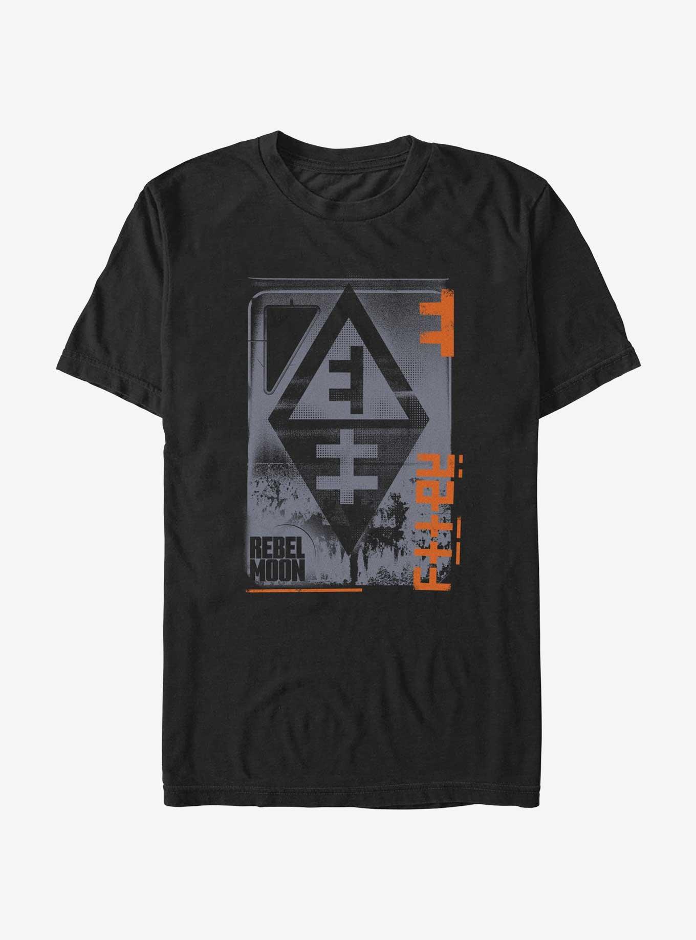 Rebel Moon New Imperium Badge T-Shirt, BLACK, hi-res