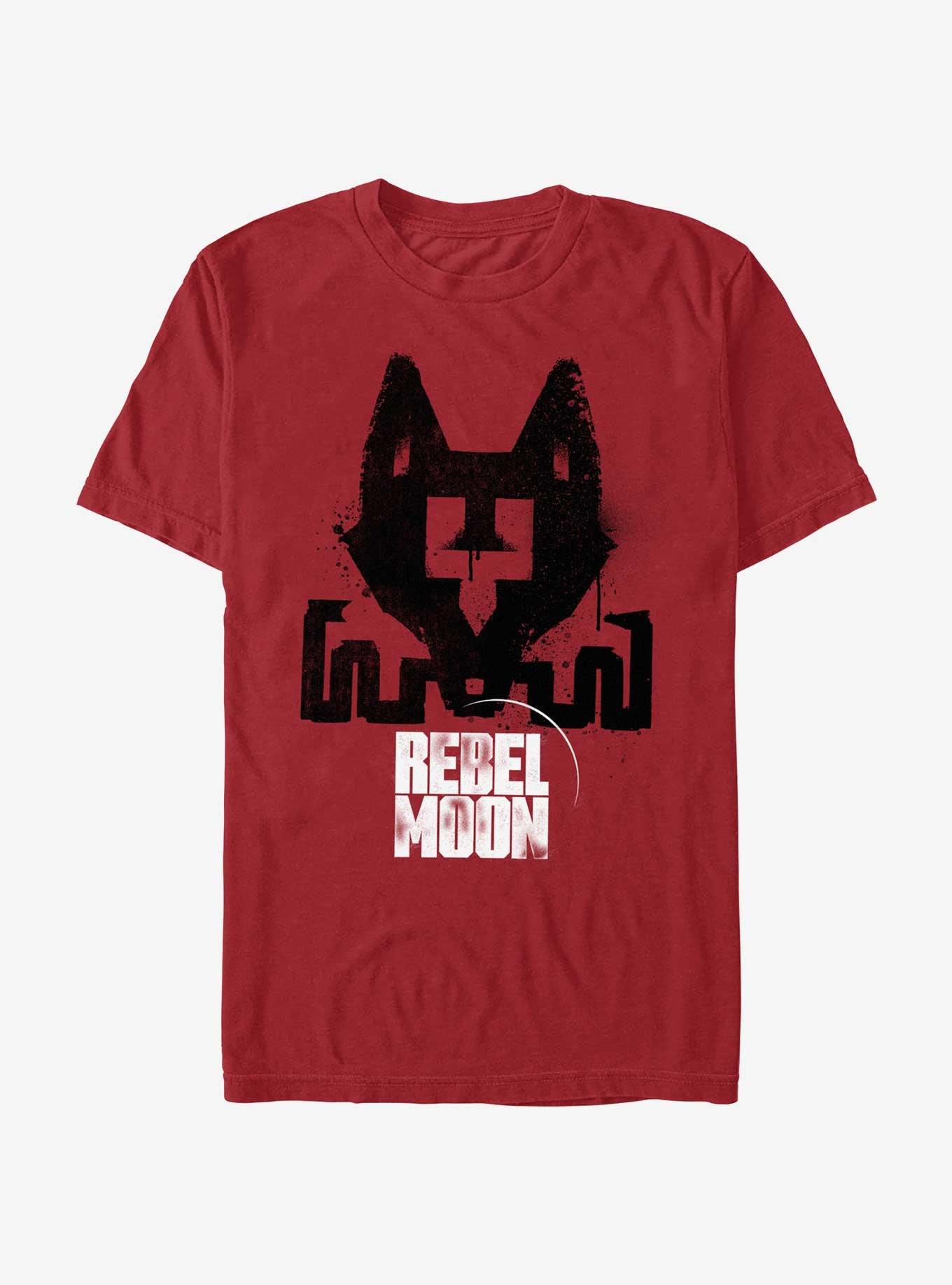 Rebel Moon Fox Stencil T-Shirt, , hi-res