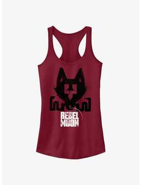 Rebel Moon Fox Stencil Girls Tank, , hi-res