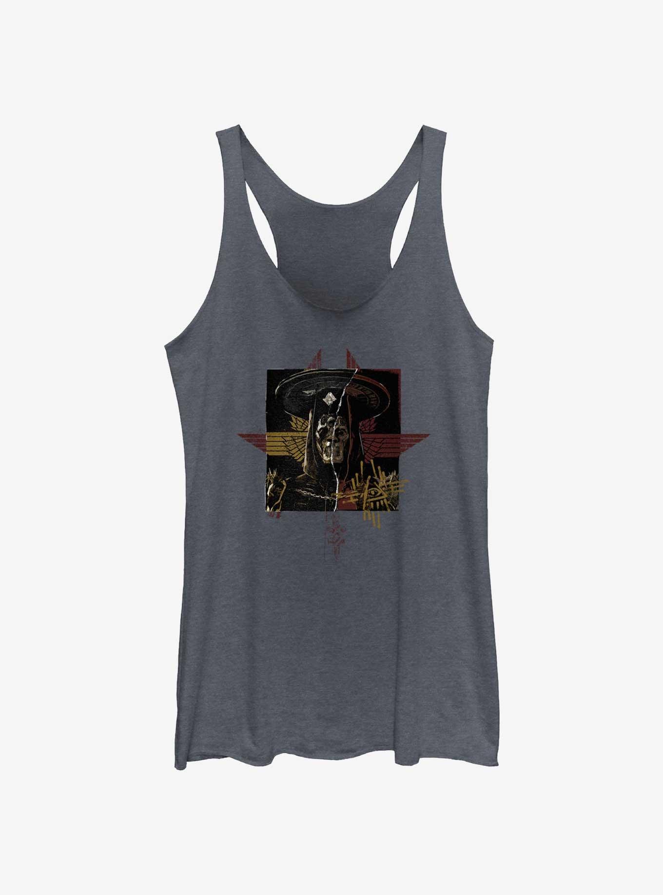 Rebel Moon Priest Girls Tank, NAVY HTR, hi-res