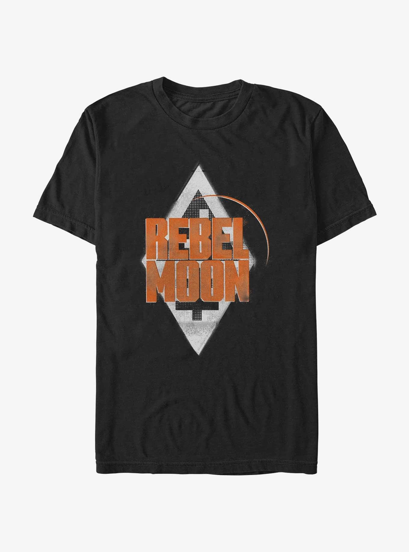 Rebel Moon Diamond T-Shirt, BLACK, hi-res