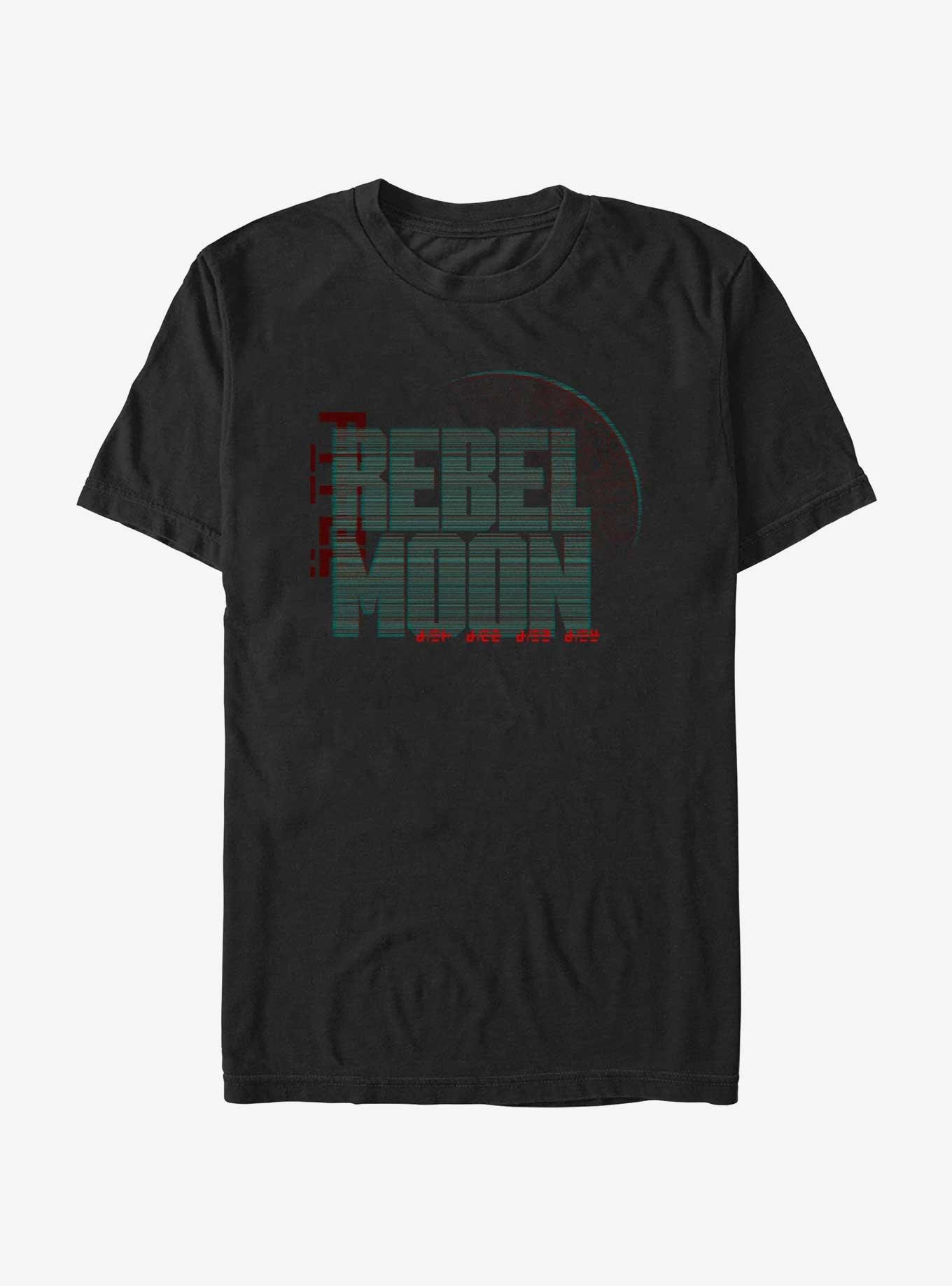 Rebel Moon Symbols Logo T-Shirt, BLACK, hi-res