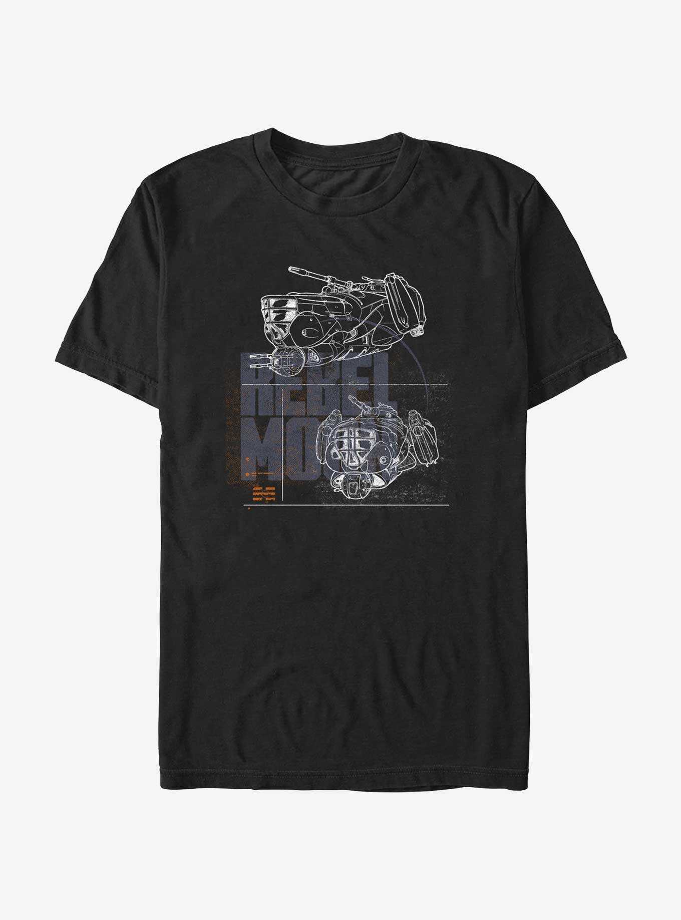 Rebel Moon Ships T-Shirt, , hi-res