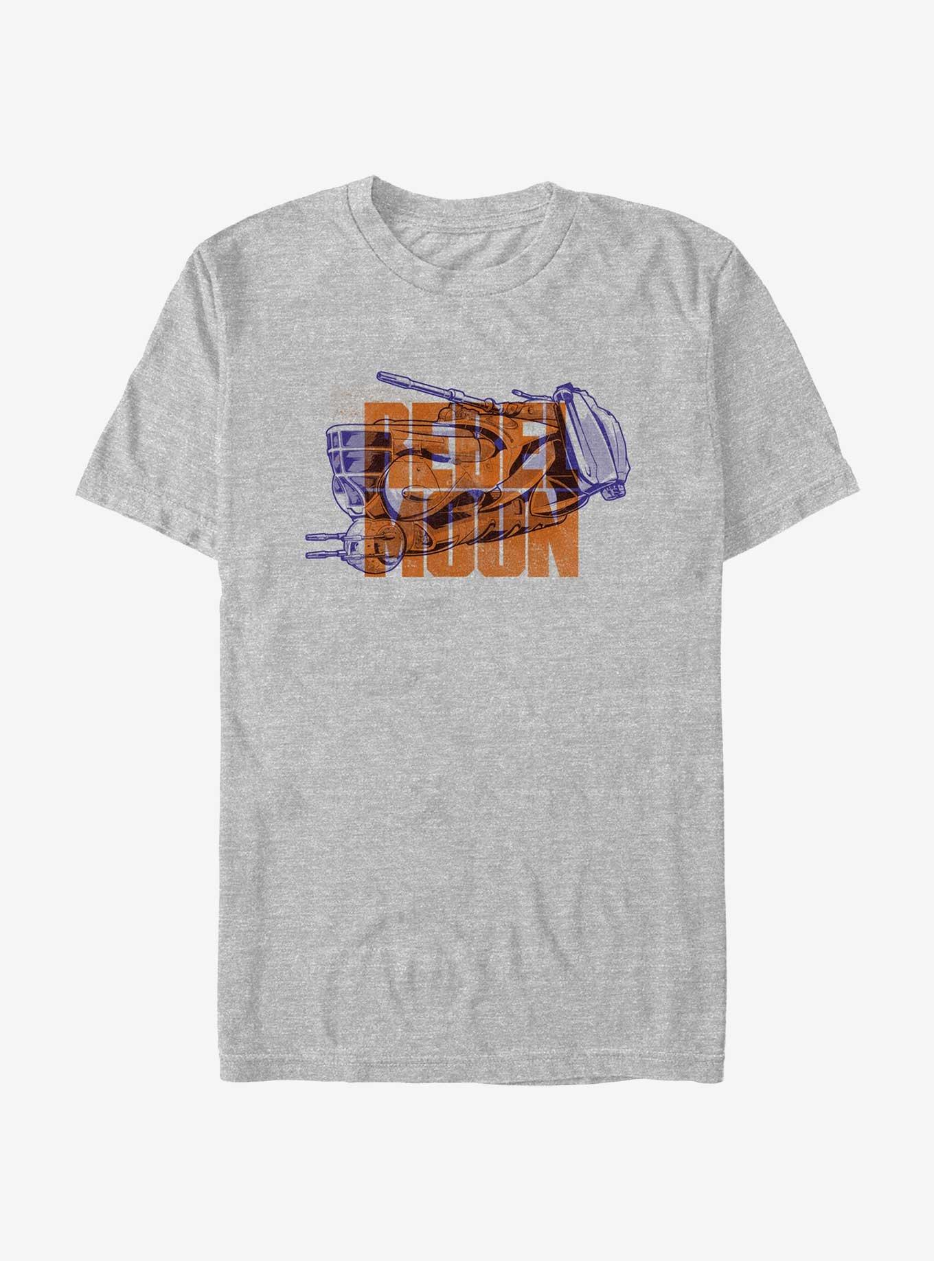 Rebel Moon Graphic T-Shirt, ATH HTR, hi-res