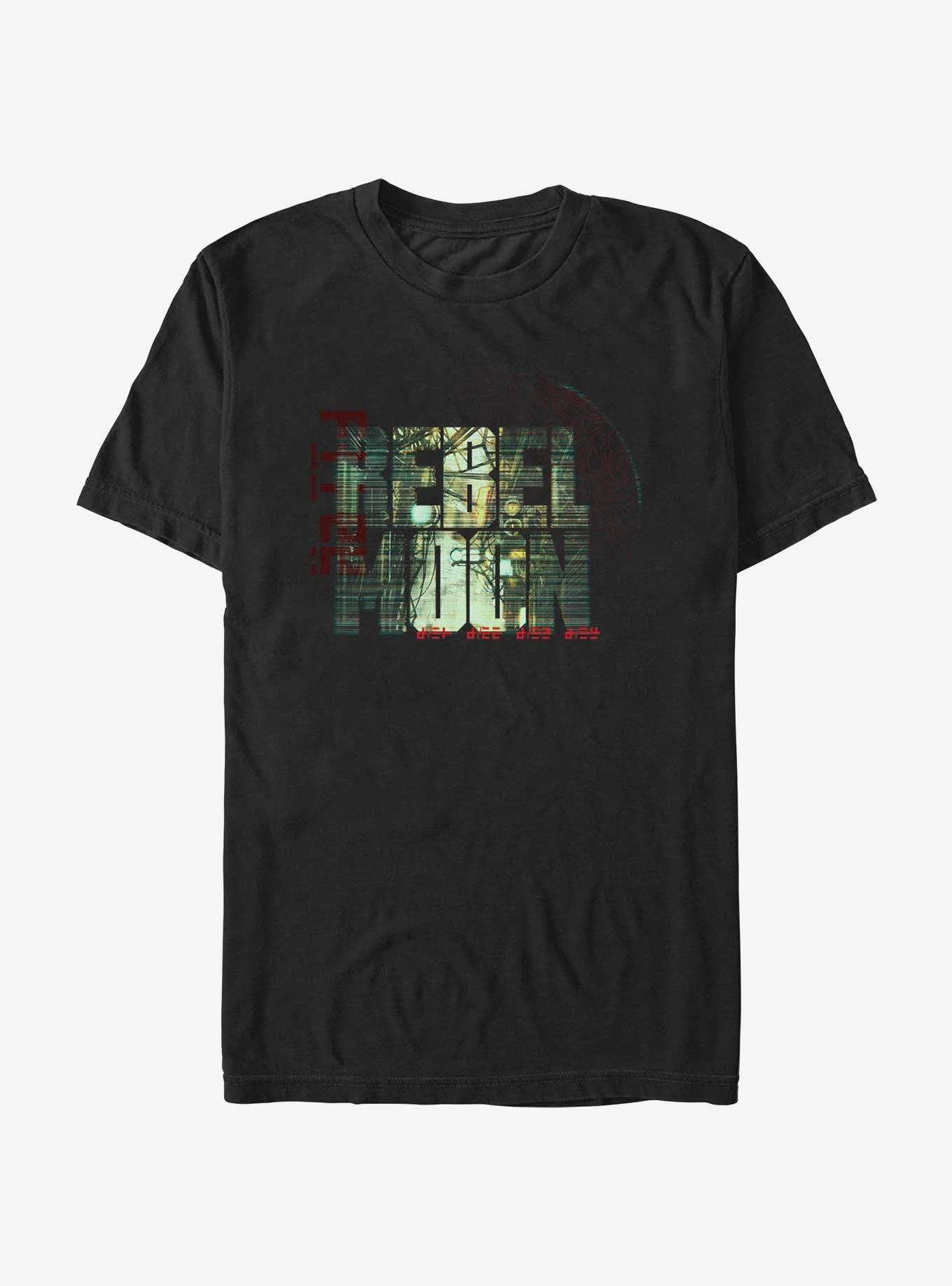 Rebel Moon Urban Graphic Logo T-Shirt, BLACK, hi-res