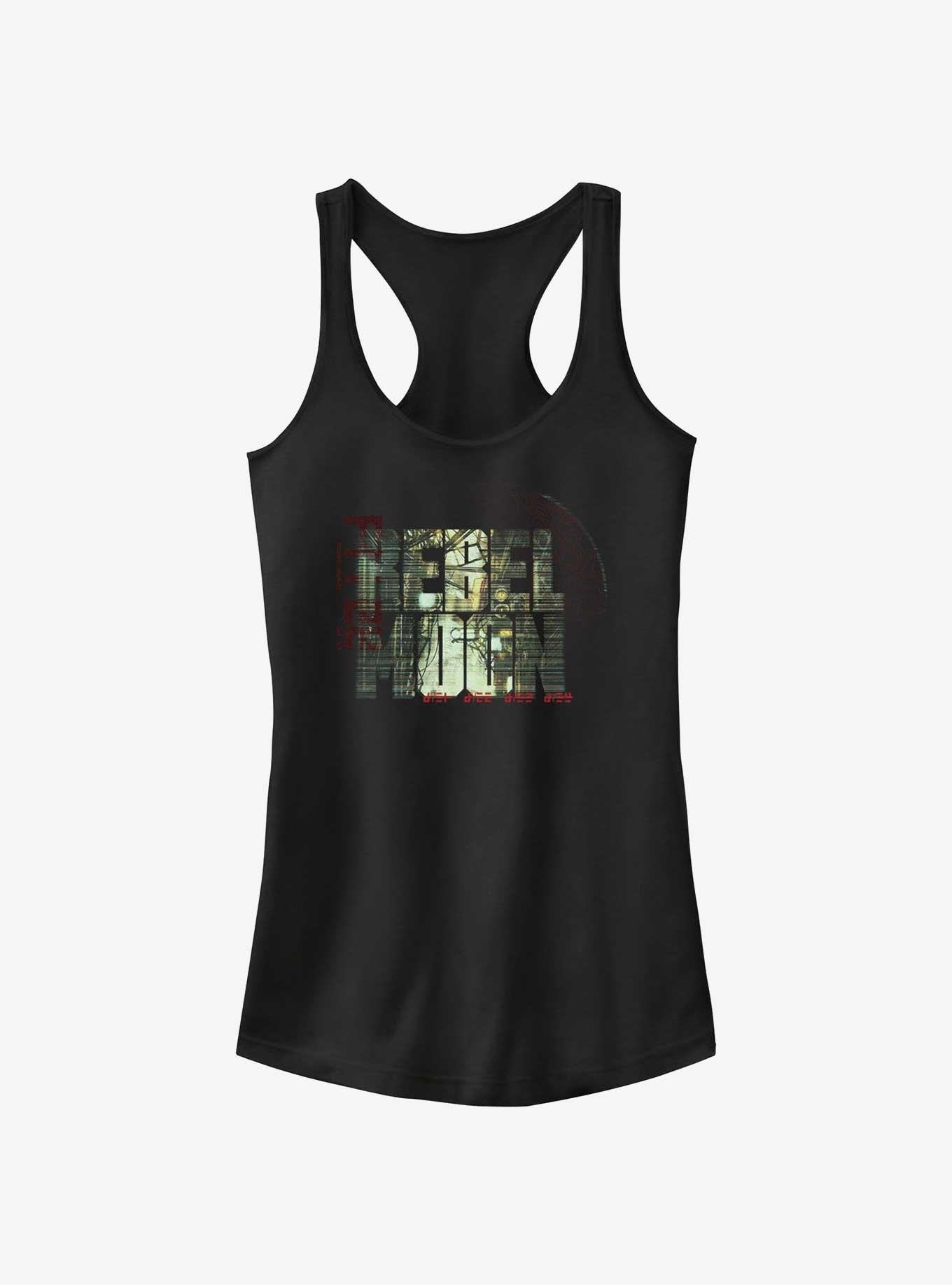 Rebel Moon Urban Graphic Logo Girls Tank, , hi-res