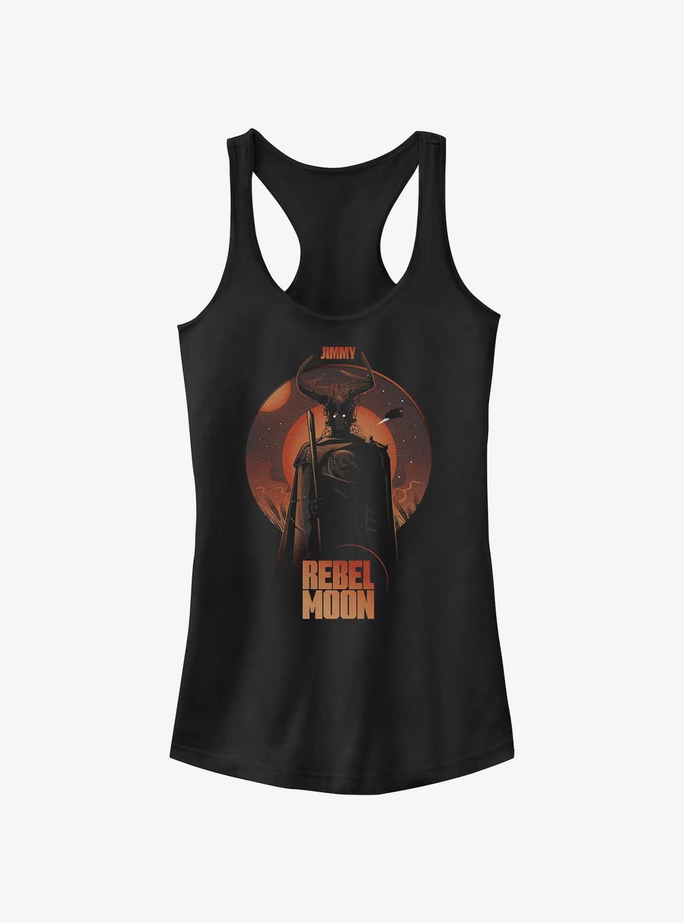 Rebel Moon Jimmy Shadows Girls Tank, BLACK, hi-res