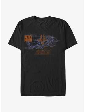 Rebel Moon Imperium Fighter Diagram T-Shirt, , hi-res