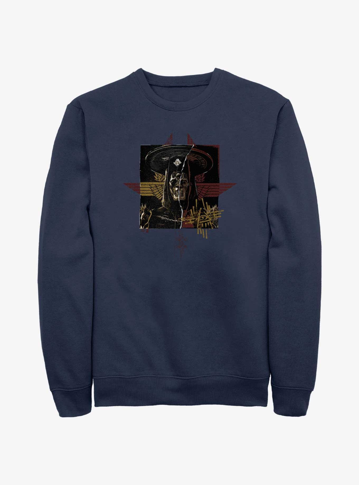 Rebel Moon Priest Sweatshirt, NAVY, hi-res