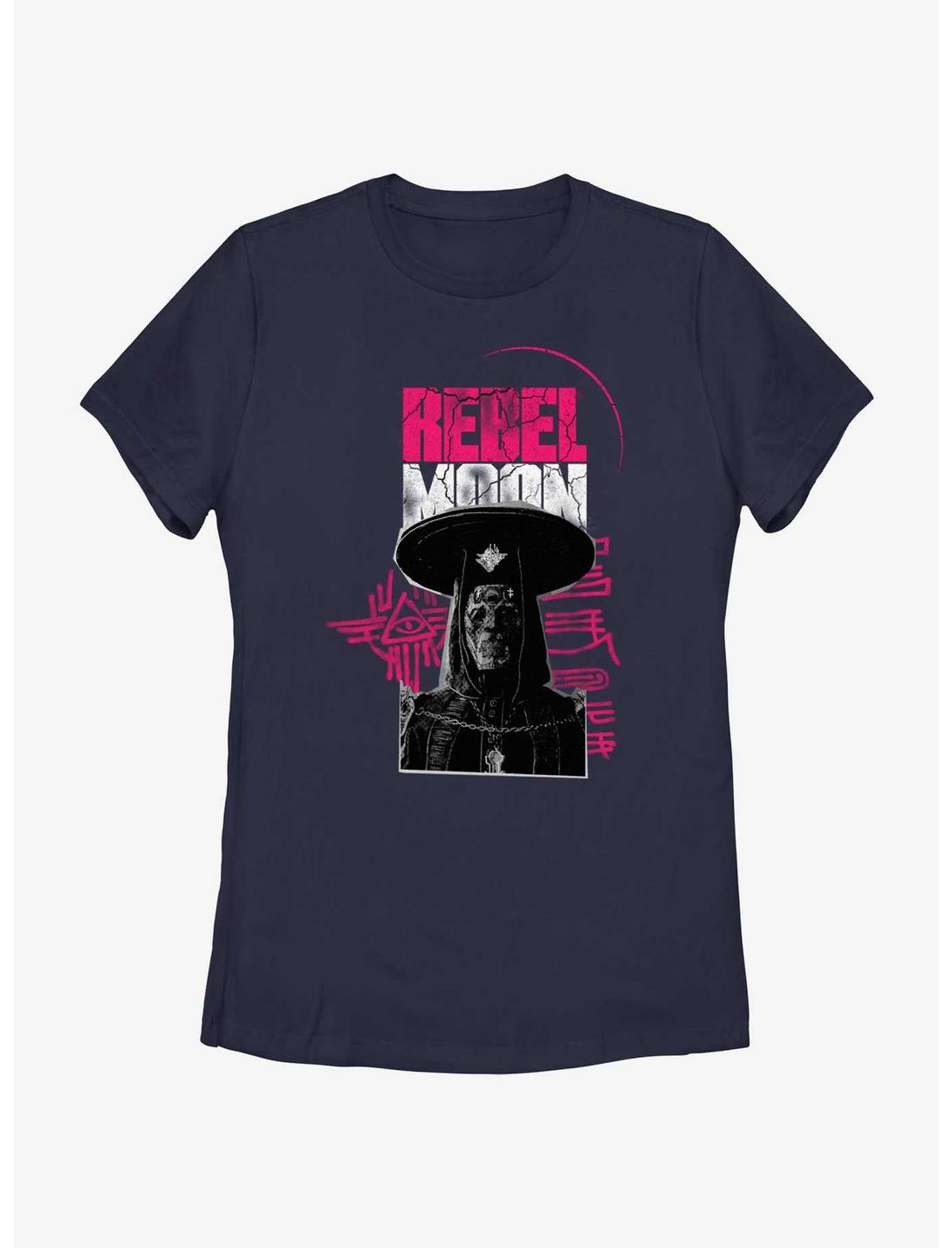 Rebel Moon Logo Priest Womens T-Shirt, NAVY, hi-res