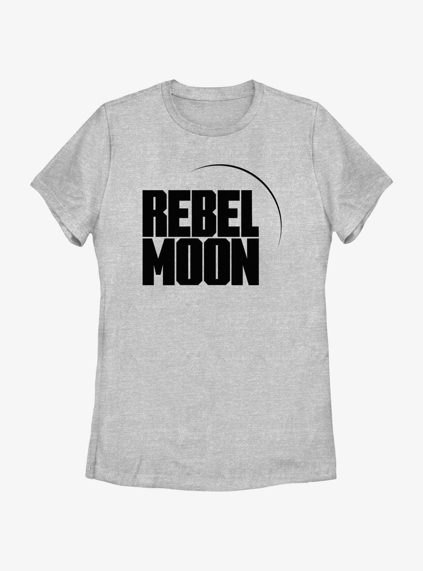 Rebel Moon Logo Womens T-Shirt, ATH HTR, hi-res