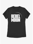 Rebel Moon Logo Womens T-Shirt, BLACK, hi-res