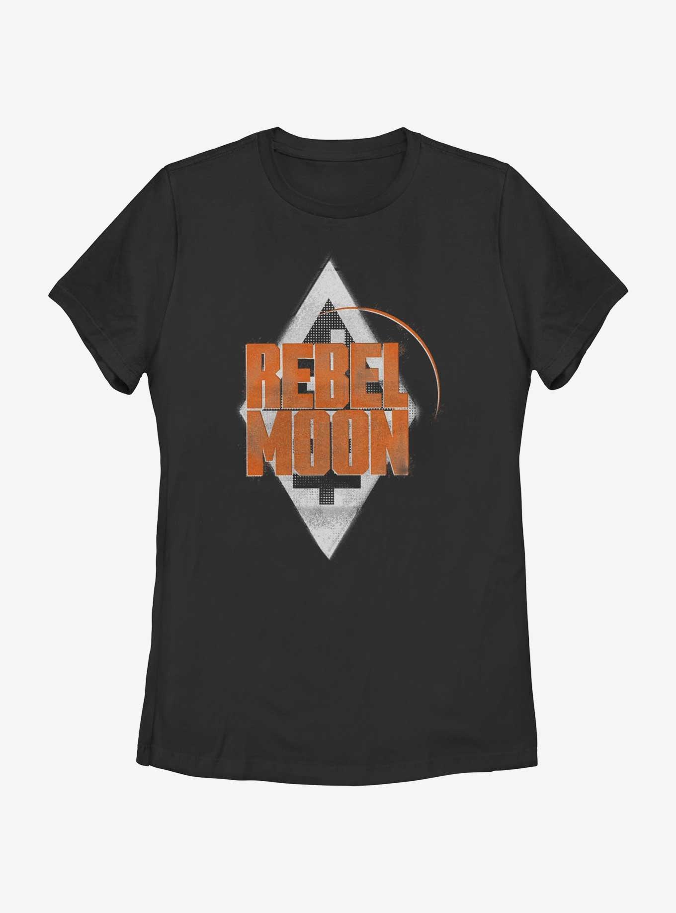 Rebel Moon Diamond Womens T-Shirt, , hi-res