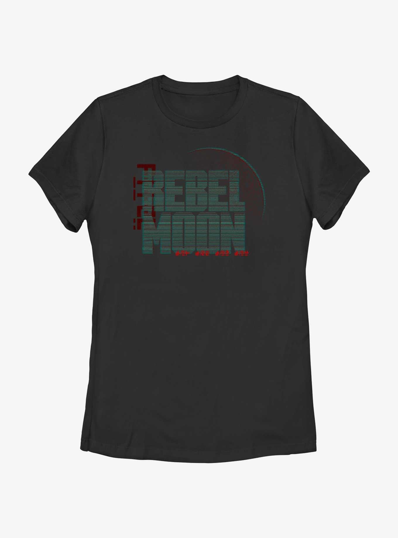Rebel Moon Symbols Logo Womens T-Shirt, , hi-res