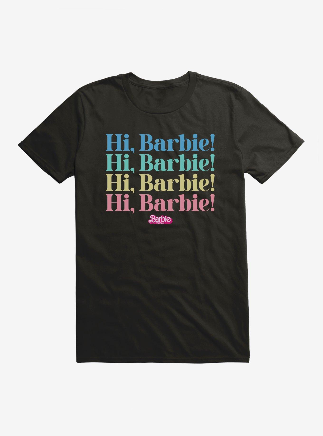Barbie The Movie Hi Barbie Stack T-Shirt, , hi-res