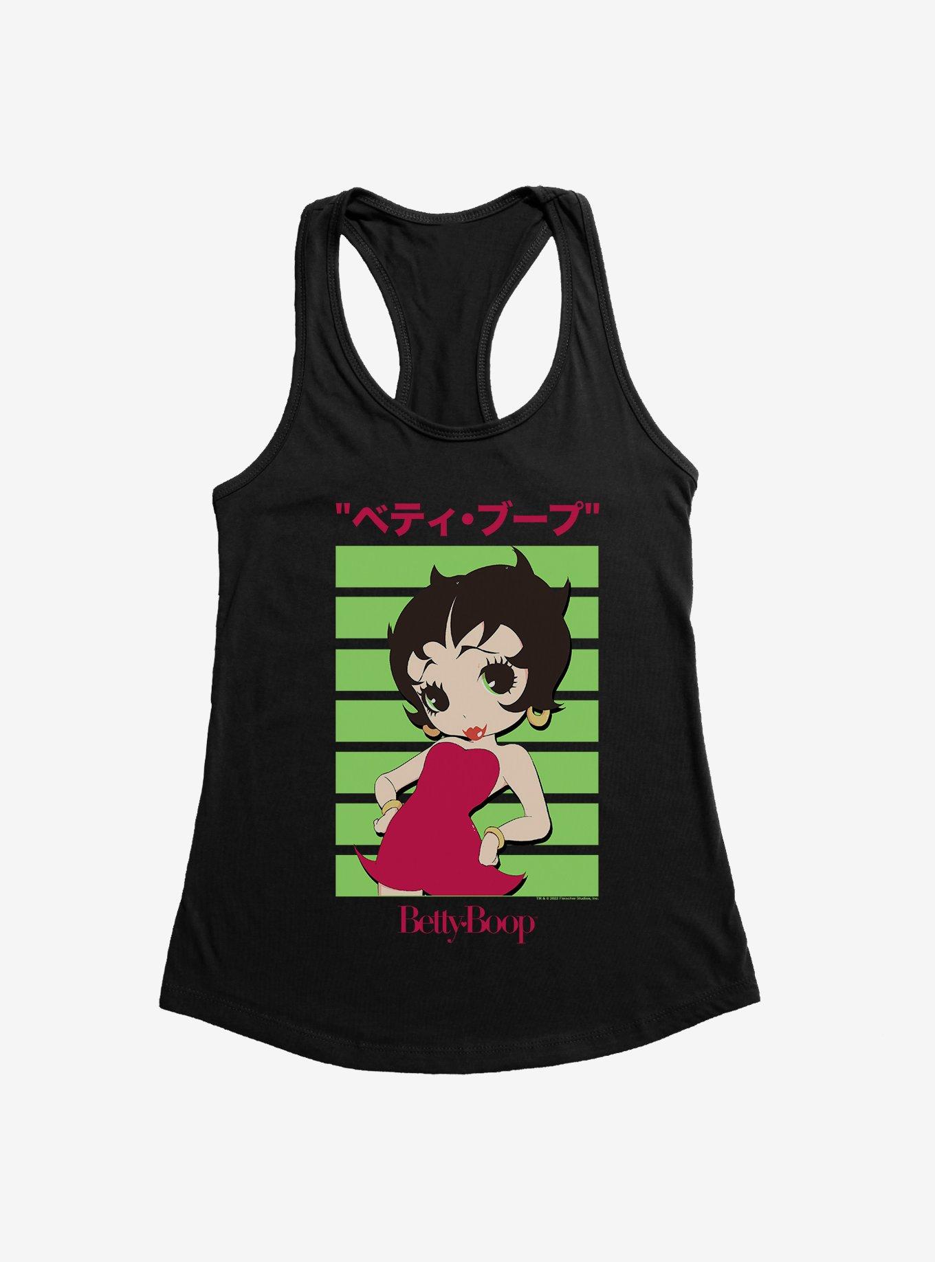 Betty Boop Posing Womens Tank Top, , hi-res