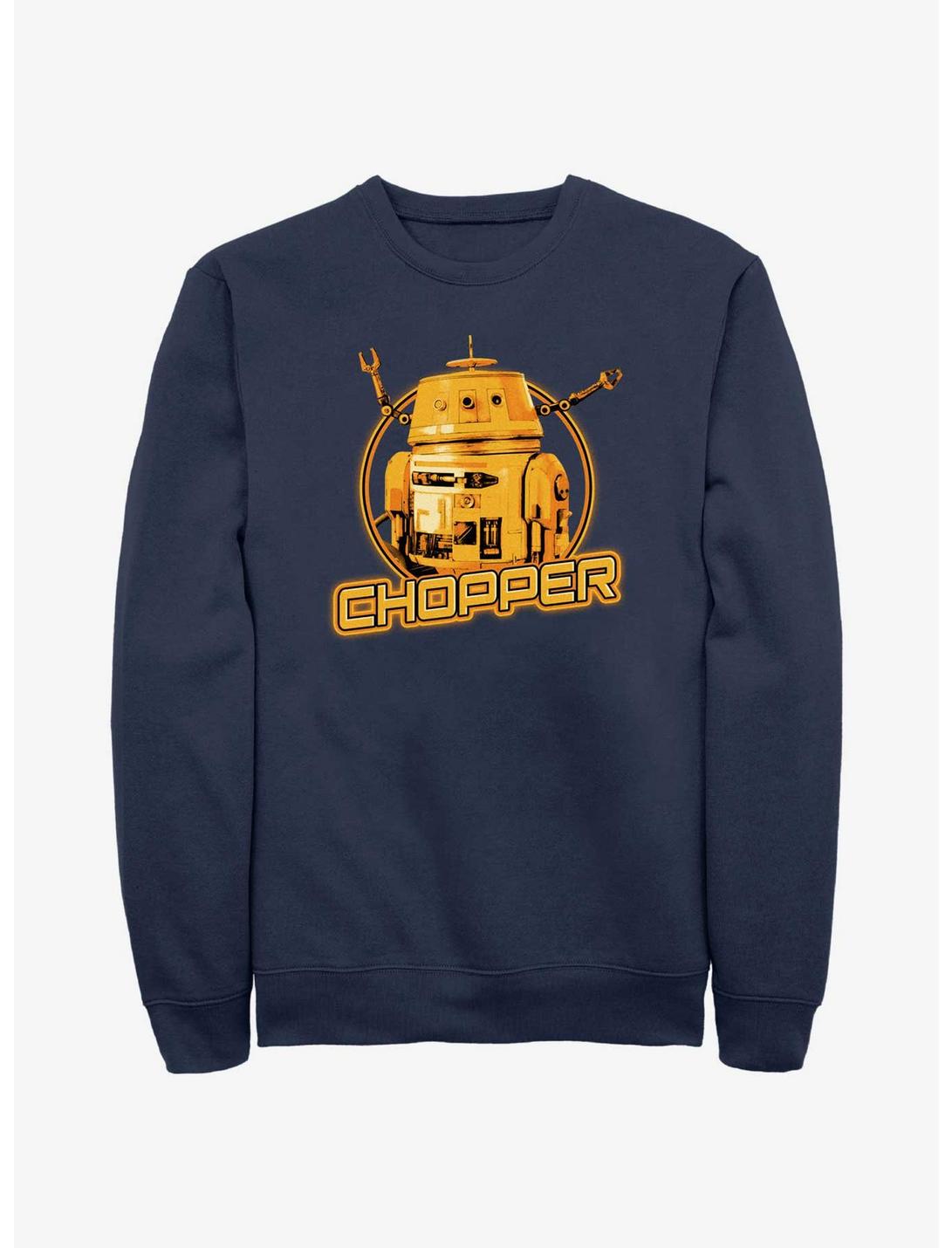 Star Wars Ahsoka Chopper Sweatshirt, NAVY, hi-res