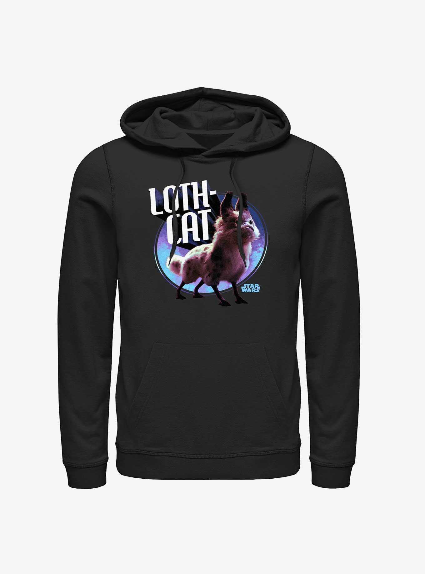 Star Wars Ahsoka Loth-Cat Hoodie BoxLunch Web Exclusive, , hi-res