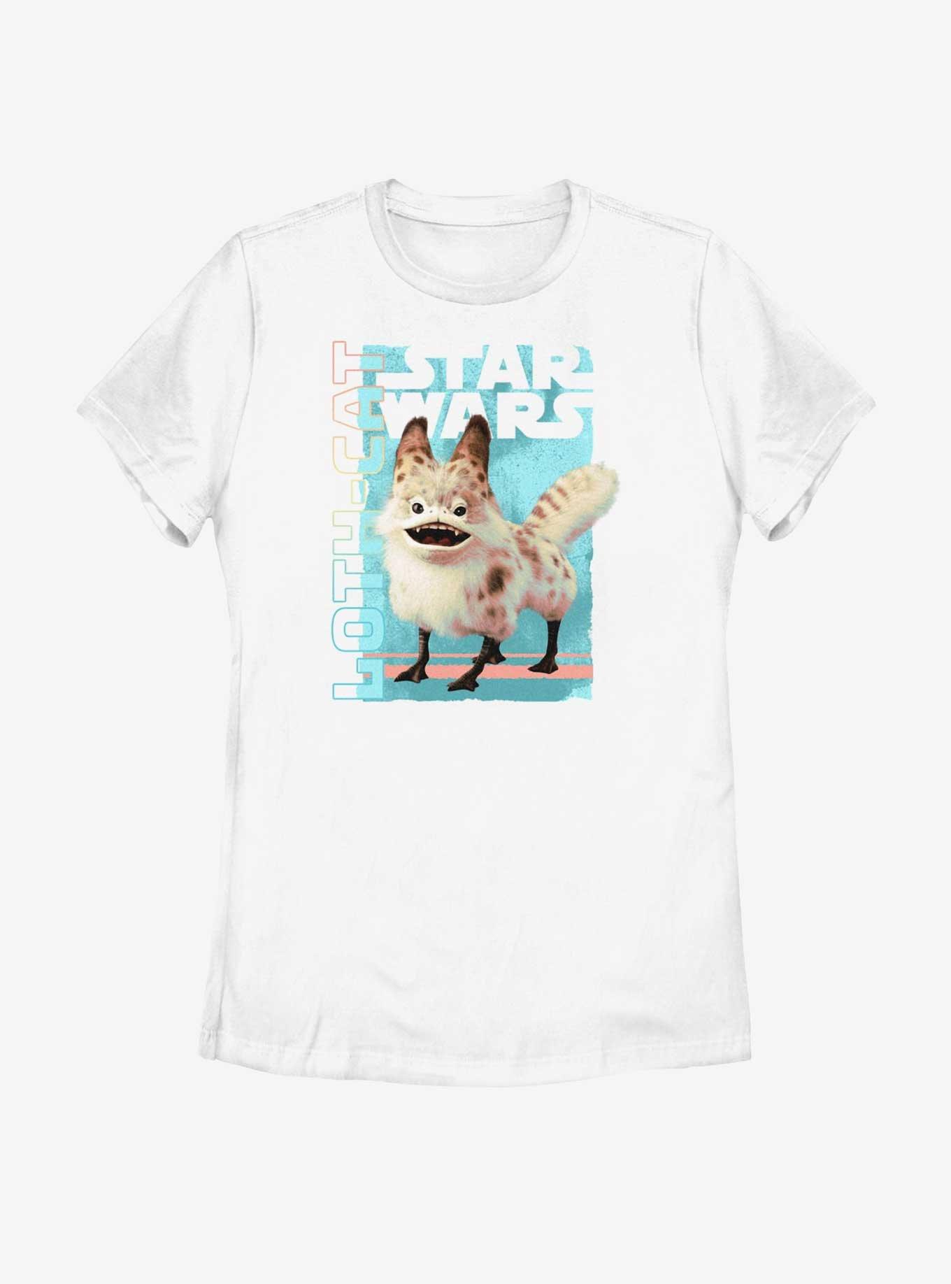Star Wars Ahsoka Loth-Cat Portrait Womens T-Shirt, WHITE, hi-res