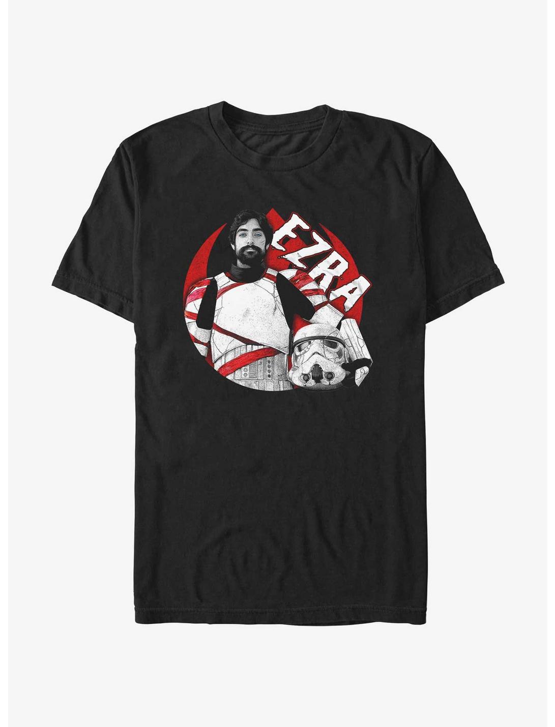 Star Wars Ahsoka Ezra Trooper T-Shirt, BLACK, hi-res