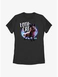 Star Wars Ahsoka Loth-Cat Womens T-Shirt BoxLunch Web Exclusive, BLACK, hi-res