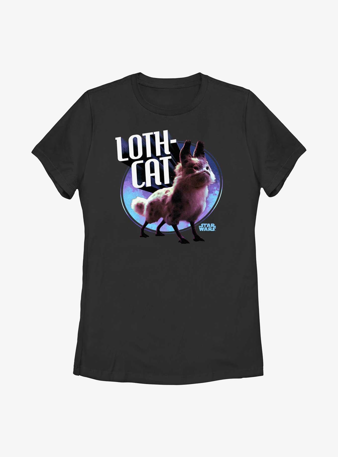 Star Wars Ahsoka Loth-Cat Womens T-Shirt BoxLunch Web Exclusive, , hi-res