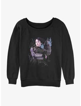 Star Wars Ahsoka Sabine Wren and Loth-Wolf Womens Slouchy Sweatshirt, , hi-res