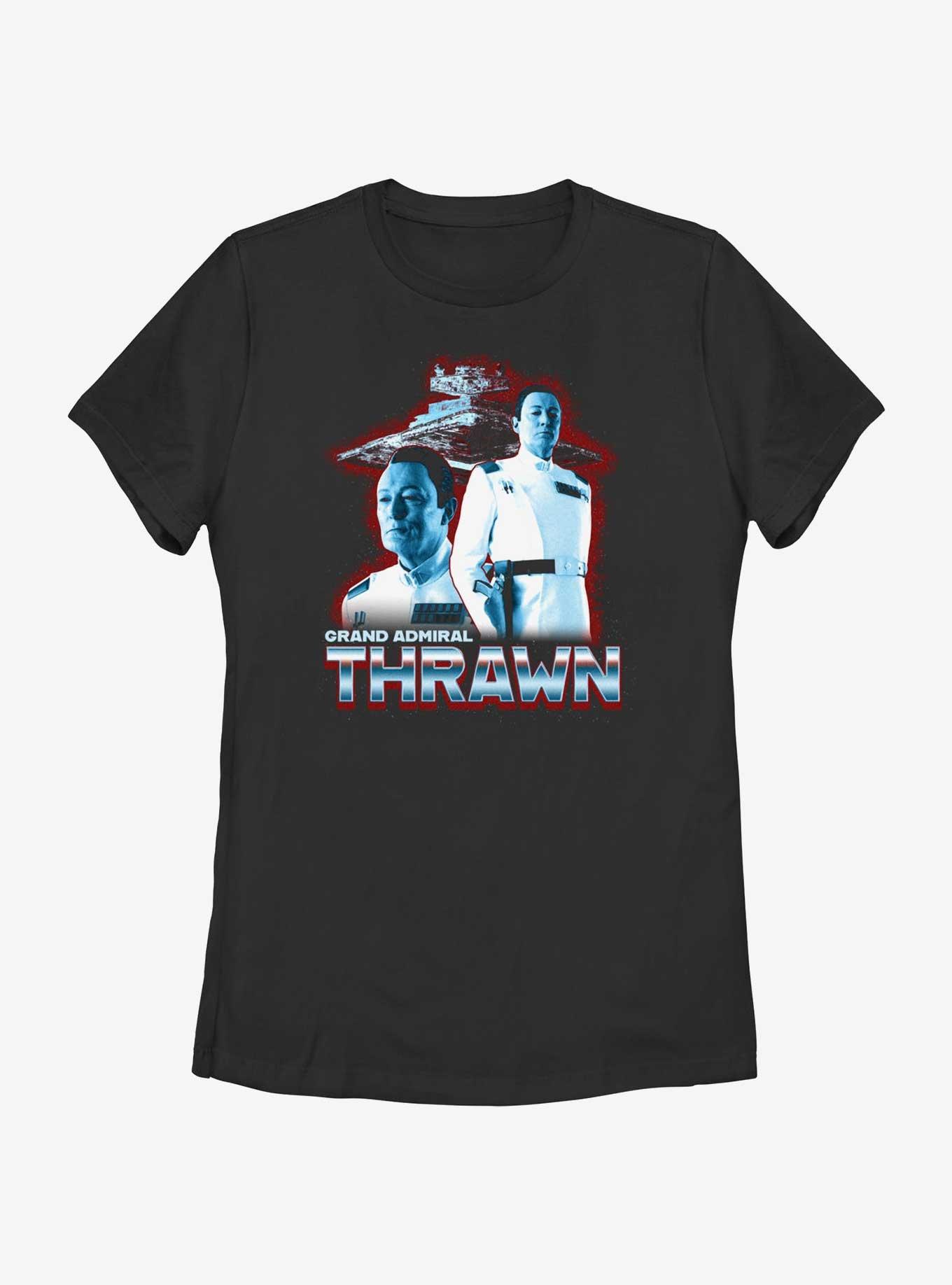 Star Wars Ahsoka Grand Admiral Thrawn Womens T-Shirt BoxLunch Web Exclusive, , hi-res