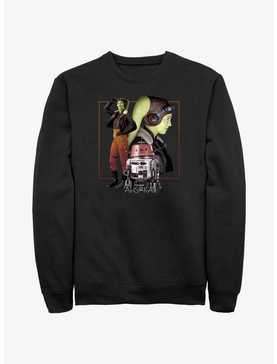 Star Wars Ahsoka Hera Syndulla And Chopper Sweatshirt, , hi-res