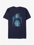 Star Wars Ahsoka Anakin Force Ghost T-Shirt BoxLunch Web Exclusive, NAVY, hi-res