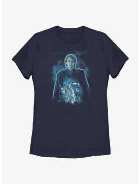 Star Wars Ahsoka Anakin Force Ghost Womens T-Shirt BoxLunch Web Exclusive, , hi-res