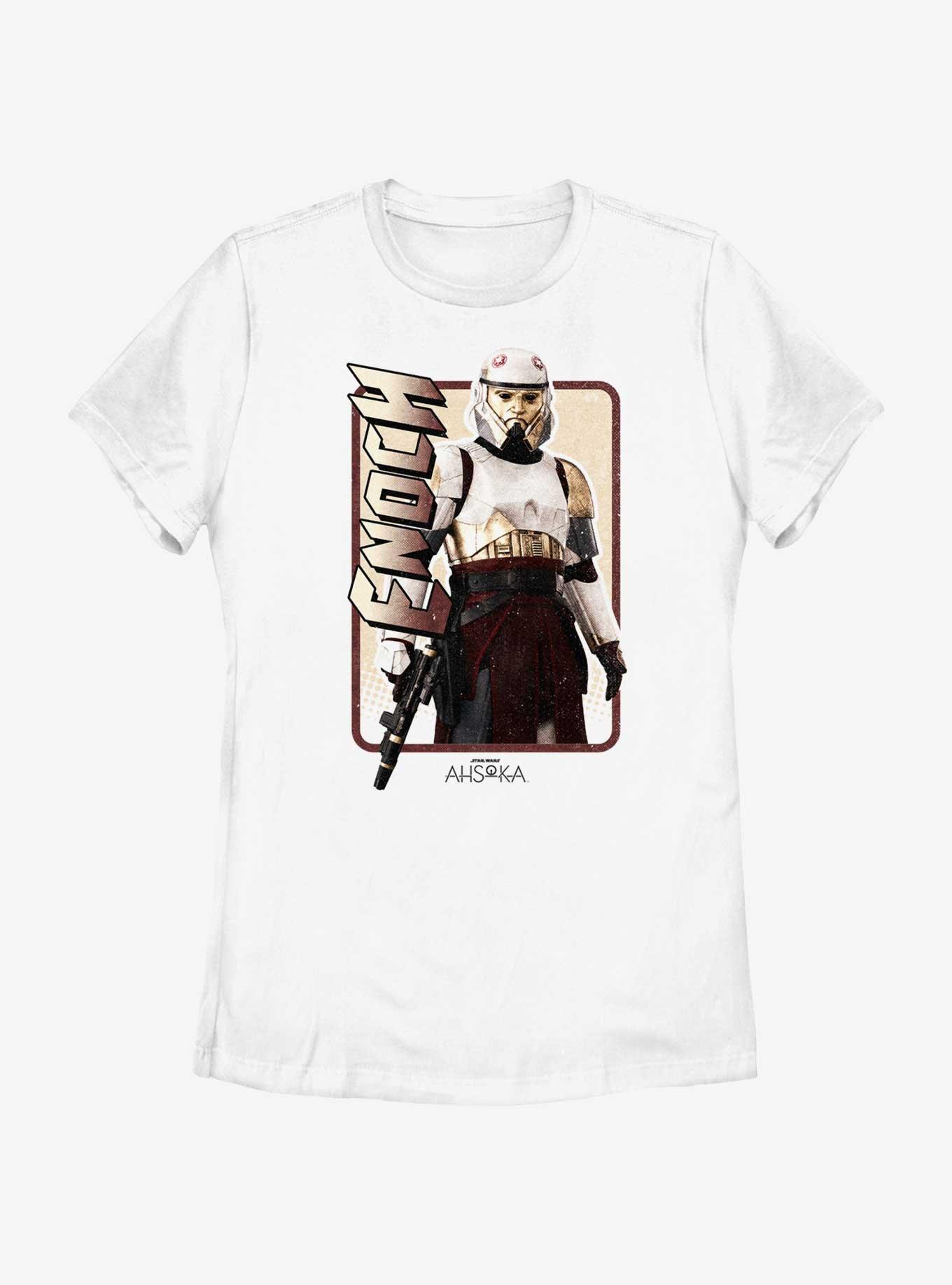 Star Wars Ahsoka Captain Enoch Womens T-Shirt, WHITE, hi-res