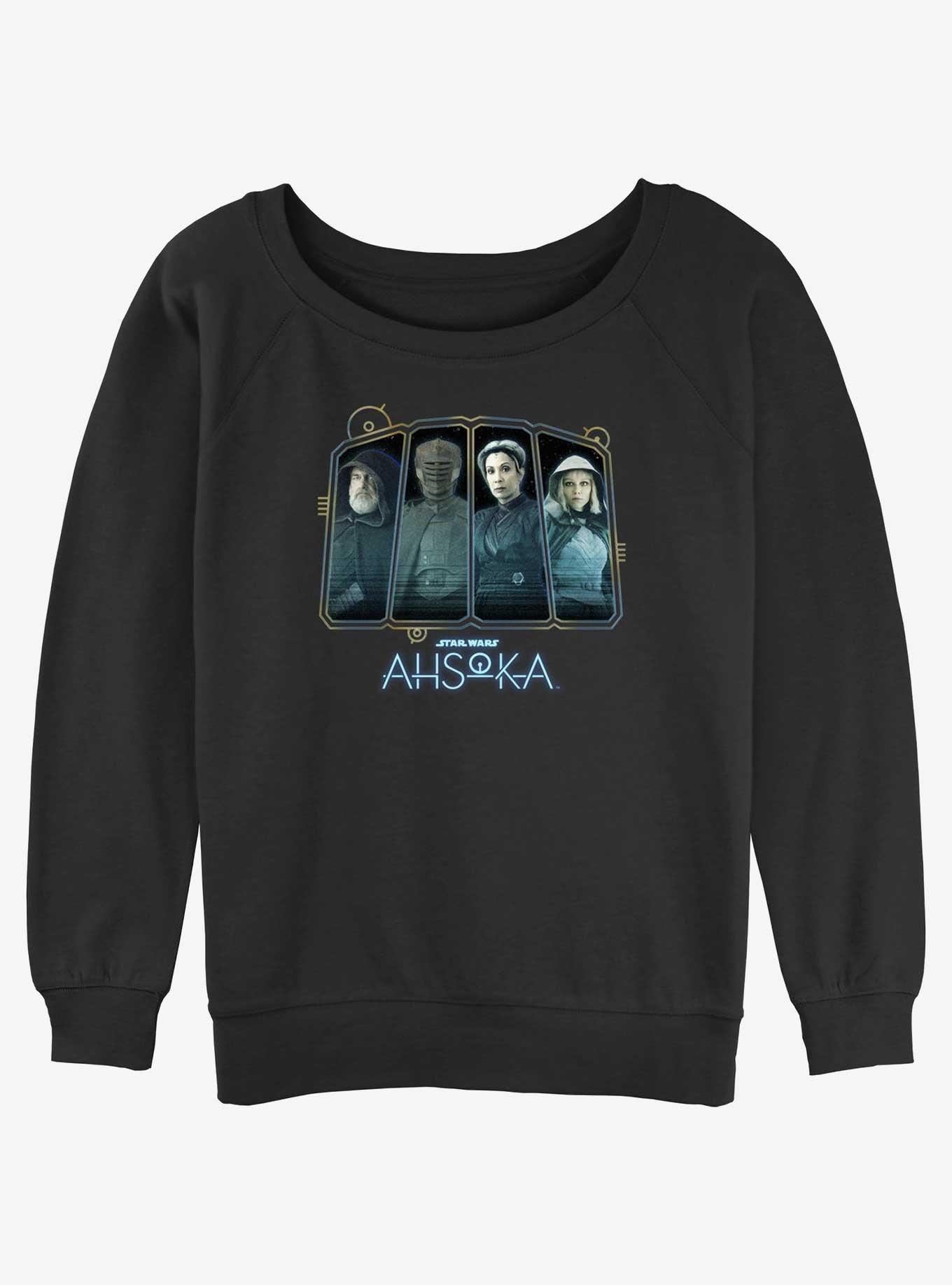 Star Wars Ahsoka Villain Panels Womens Slouchy Sweatshirt, , hi-res