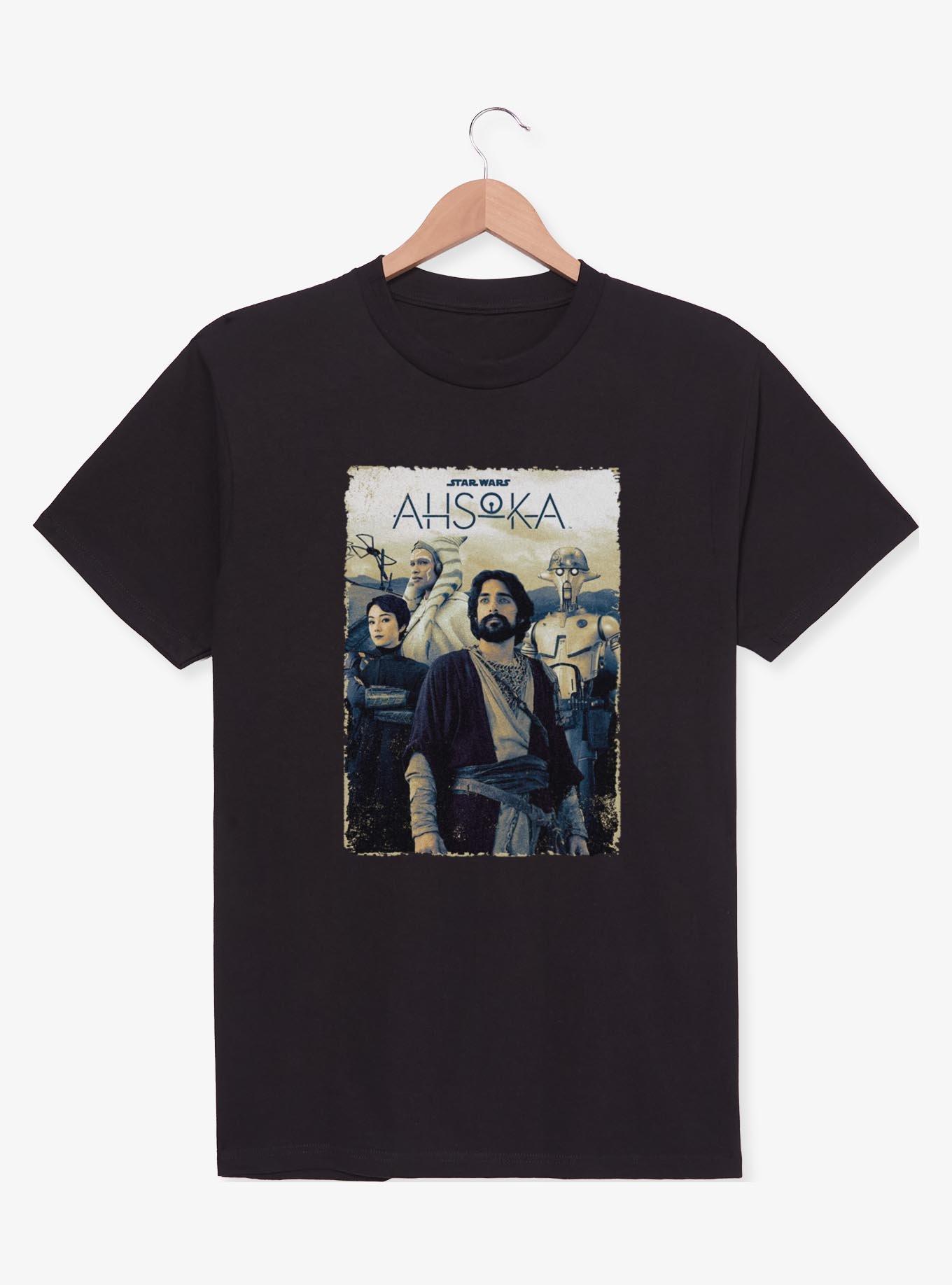 Star Wars Ahsoka Sabine Wren Ahsoka Ezra and Huyang Rebels Poster T-Shirt