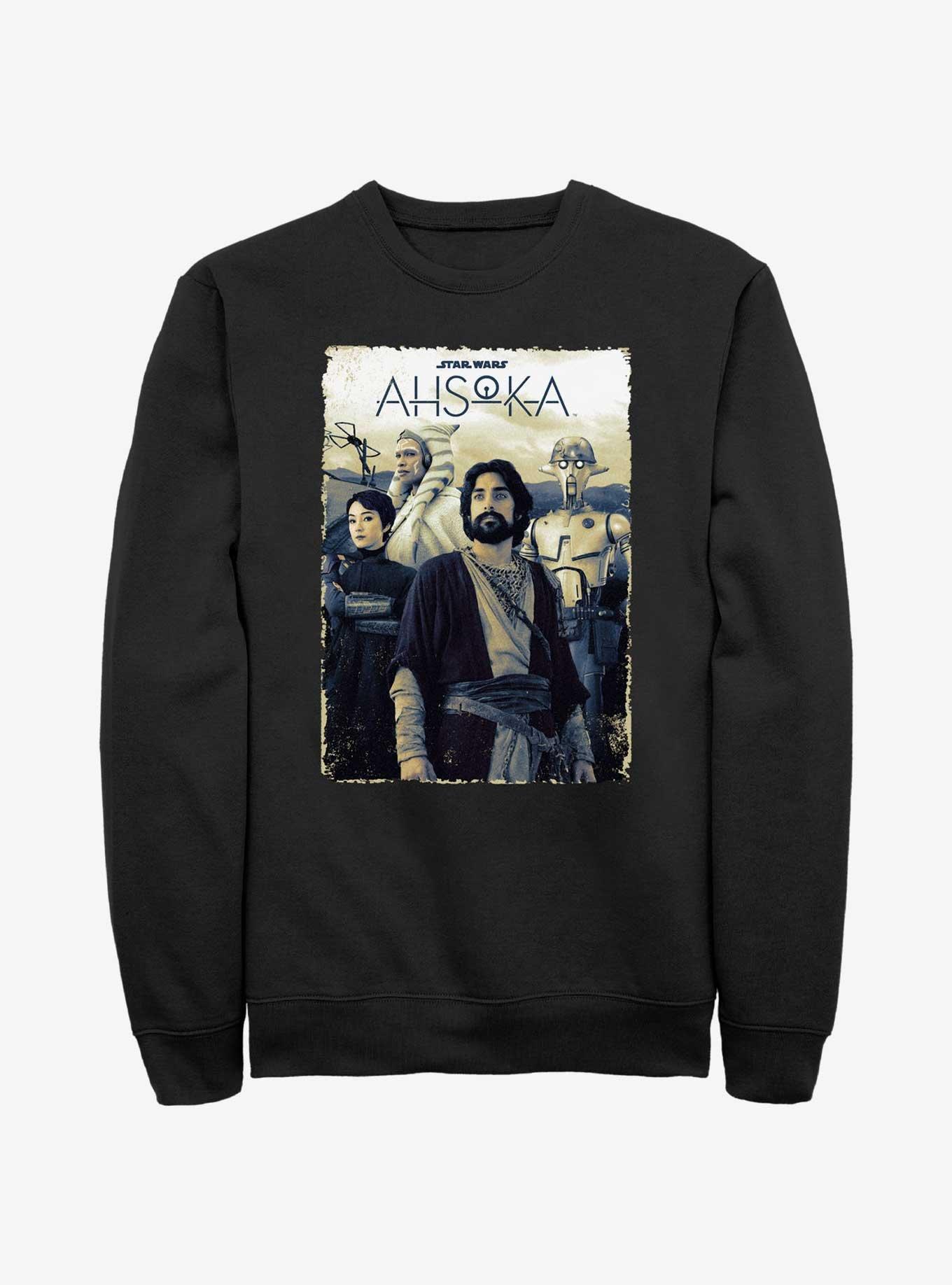 Star Wars Ahsoka Sabine Wren Ahsoka Ezra and Huyang Rebels Poster Sweatshirt
