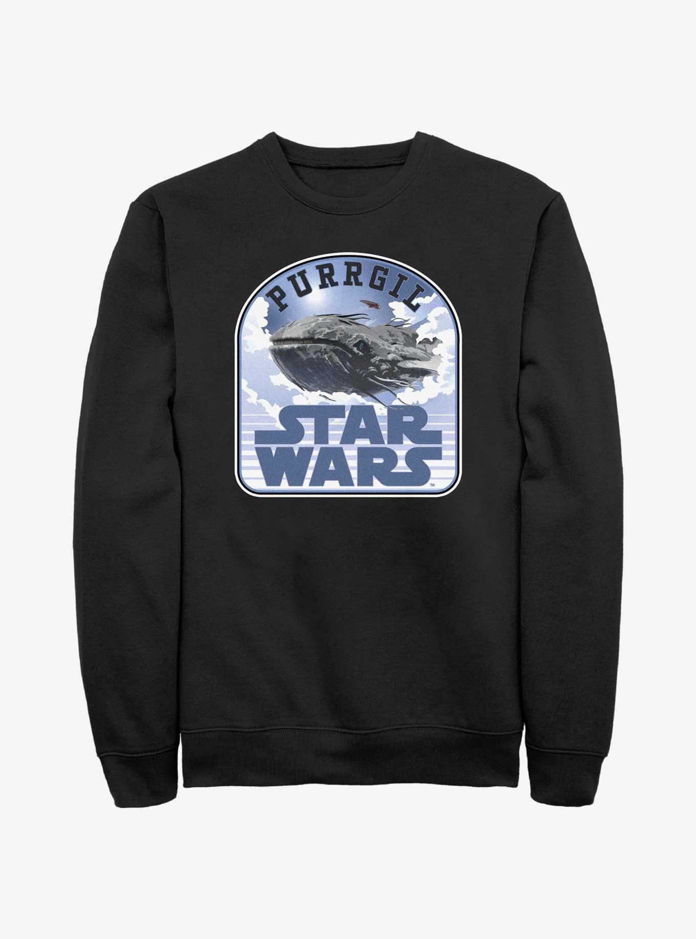 Star Wars Ahsoka Purrgil Sweatshirt, BLACK, hi-res