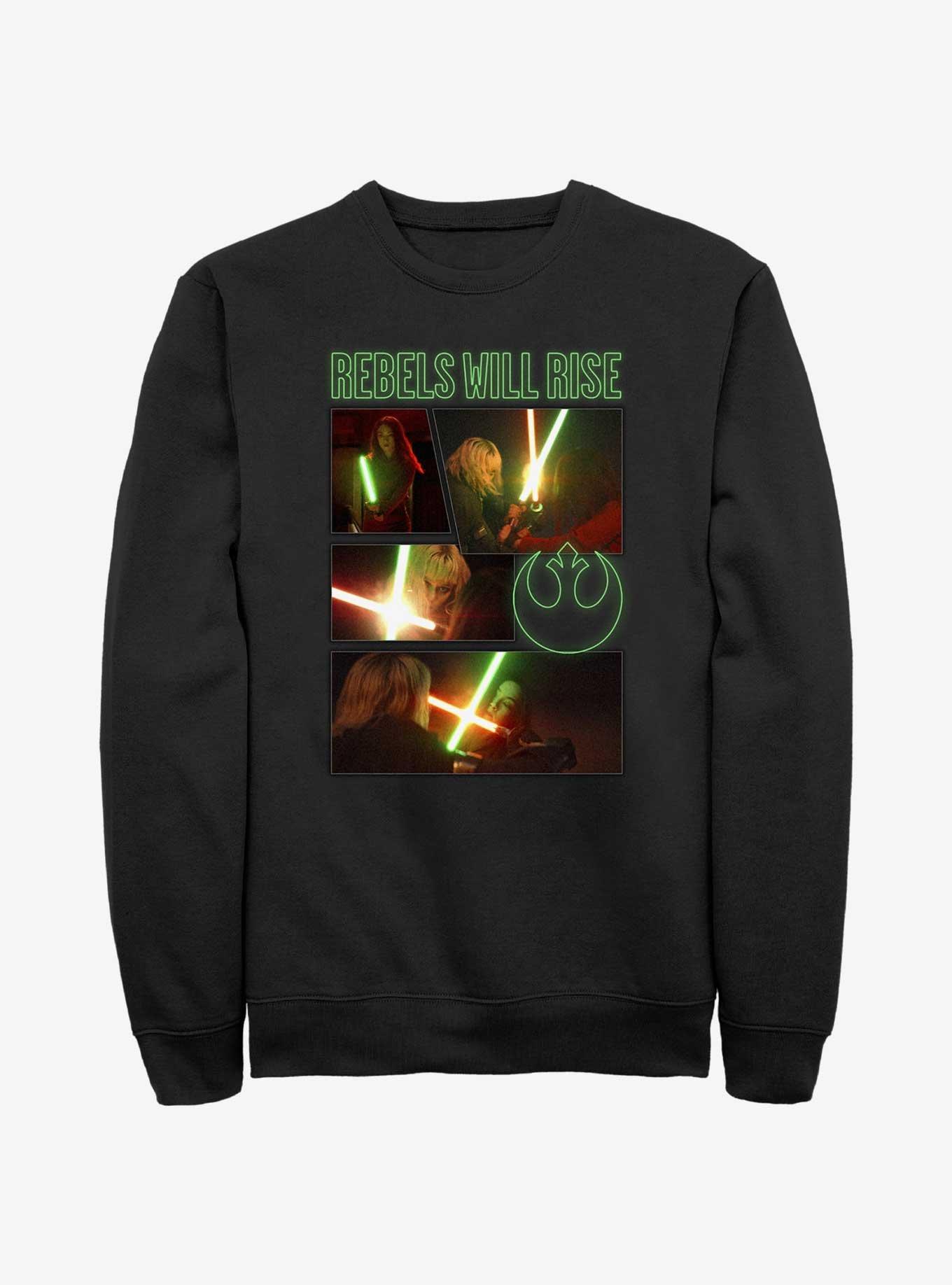 Star Wars Ahsoka Rebels Will Rise Showdown Sweatshirt
