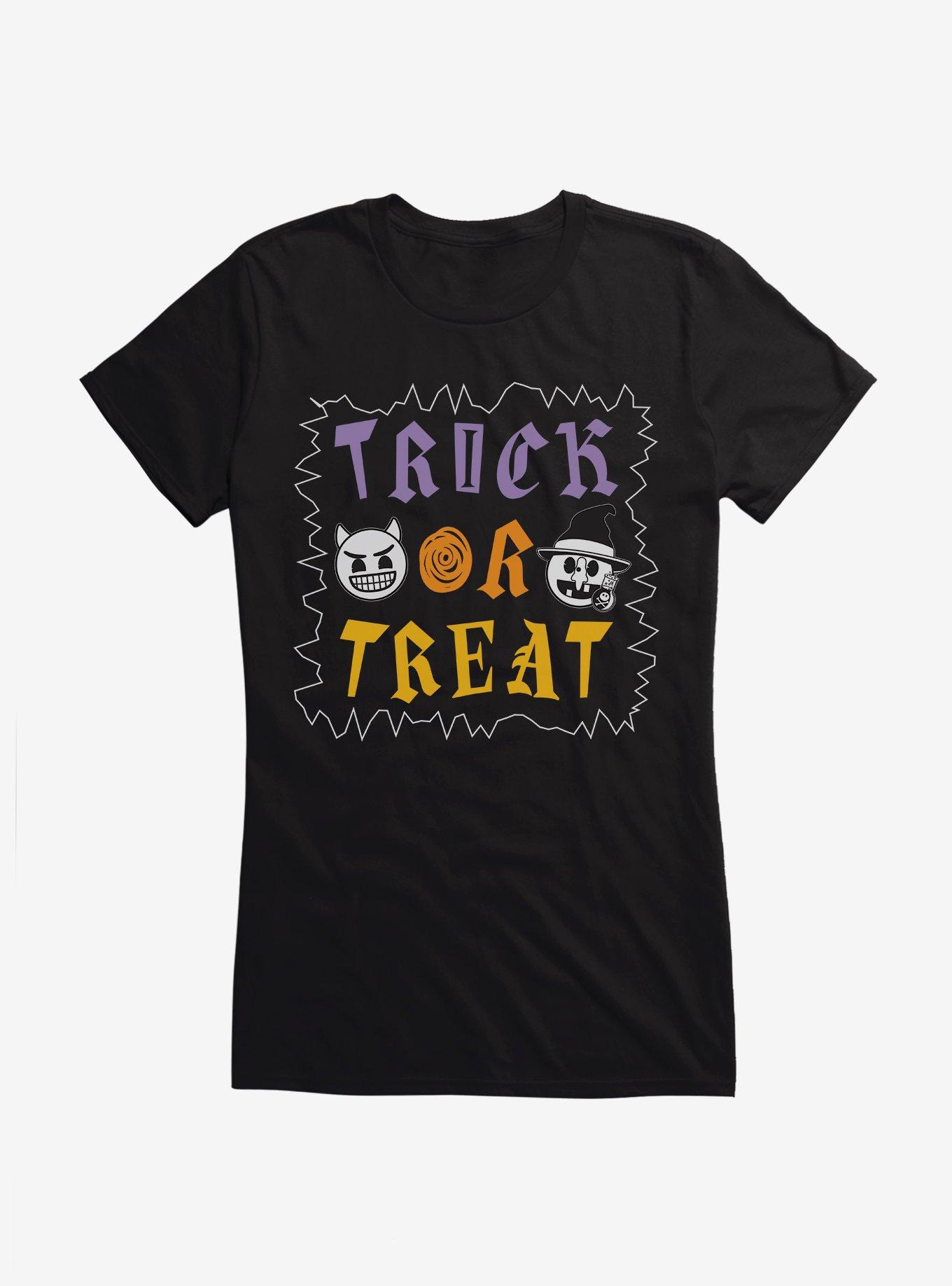 Emoji Trick Or Treat Girls T-Shirt, , hi-res