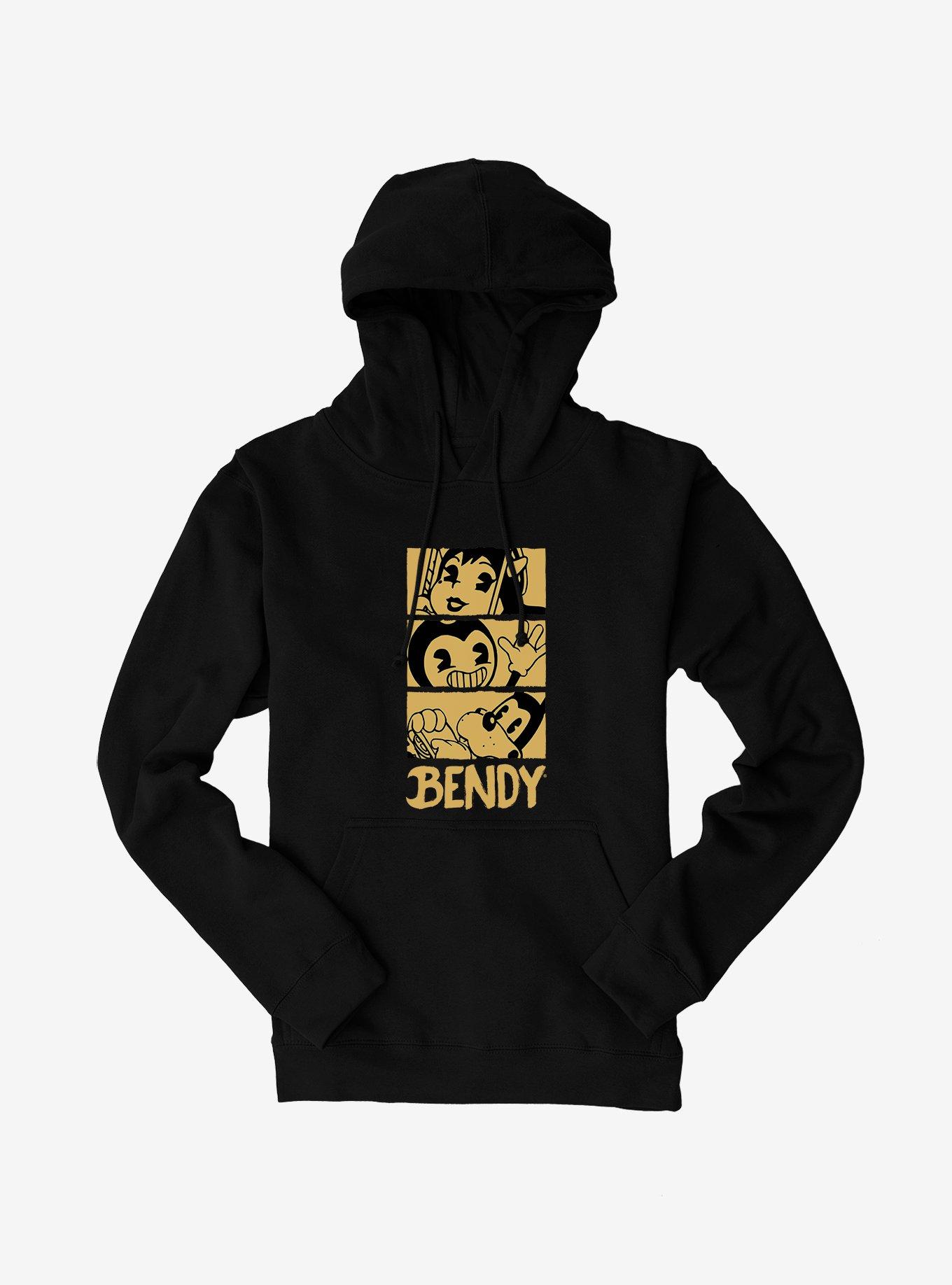 Bendy And The Ink Machine Character Stack Hoodie