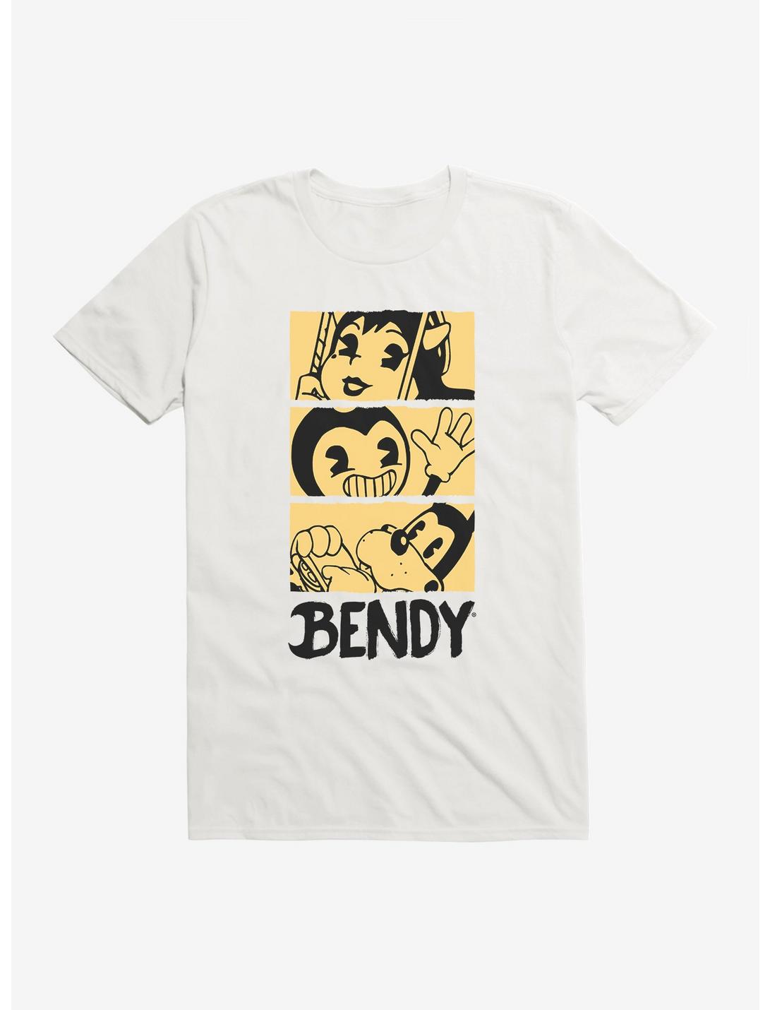 Bendy And The Ink Machine Character Stack T-Shirt, , hi-res