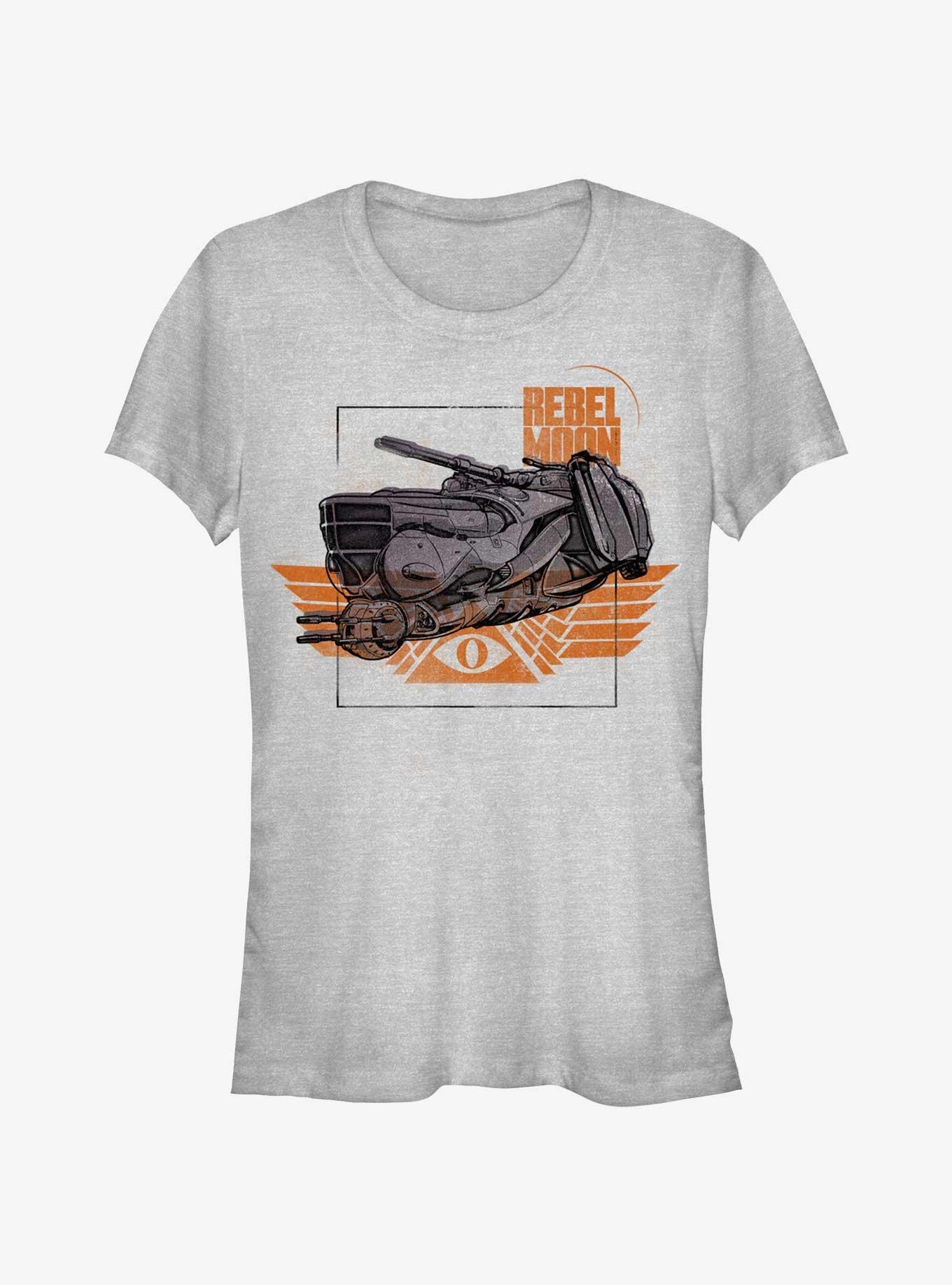 Rebel Moon Imperium Fighter Wing Eye Girls T-Shirt, ATH HTR, hi-res