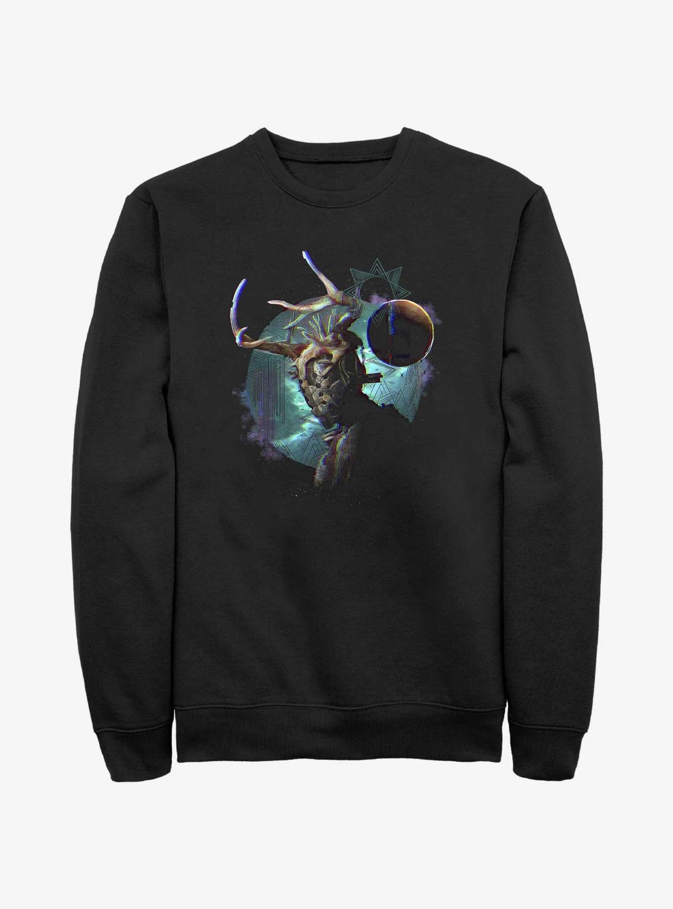 Rebel Moon Jimmy Collage Sweatshirt, BLACK, hi-res