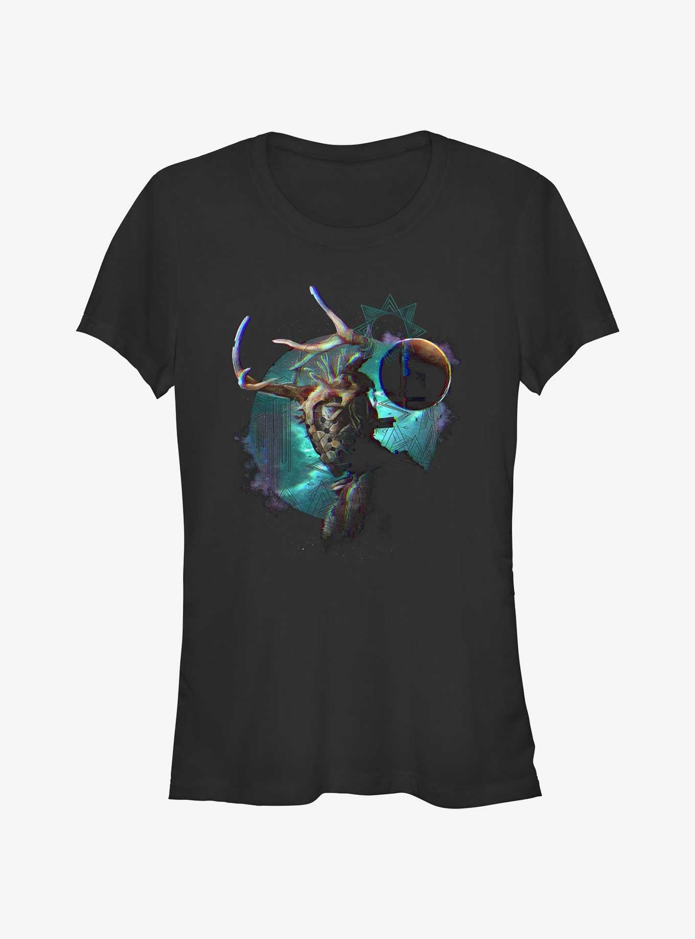 Rebel Moon Jimmy Collage Girls T-Shirt, BLACK, hi-res