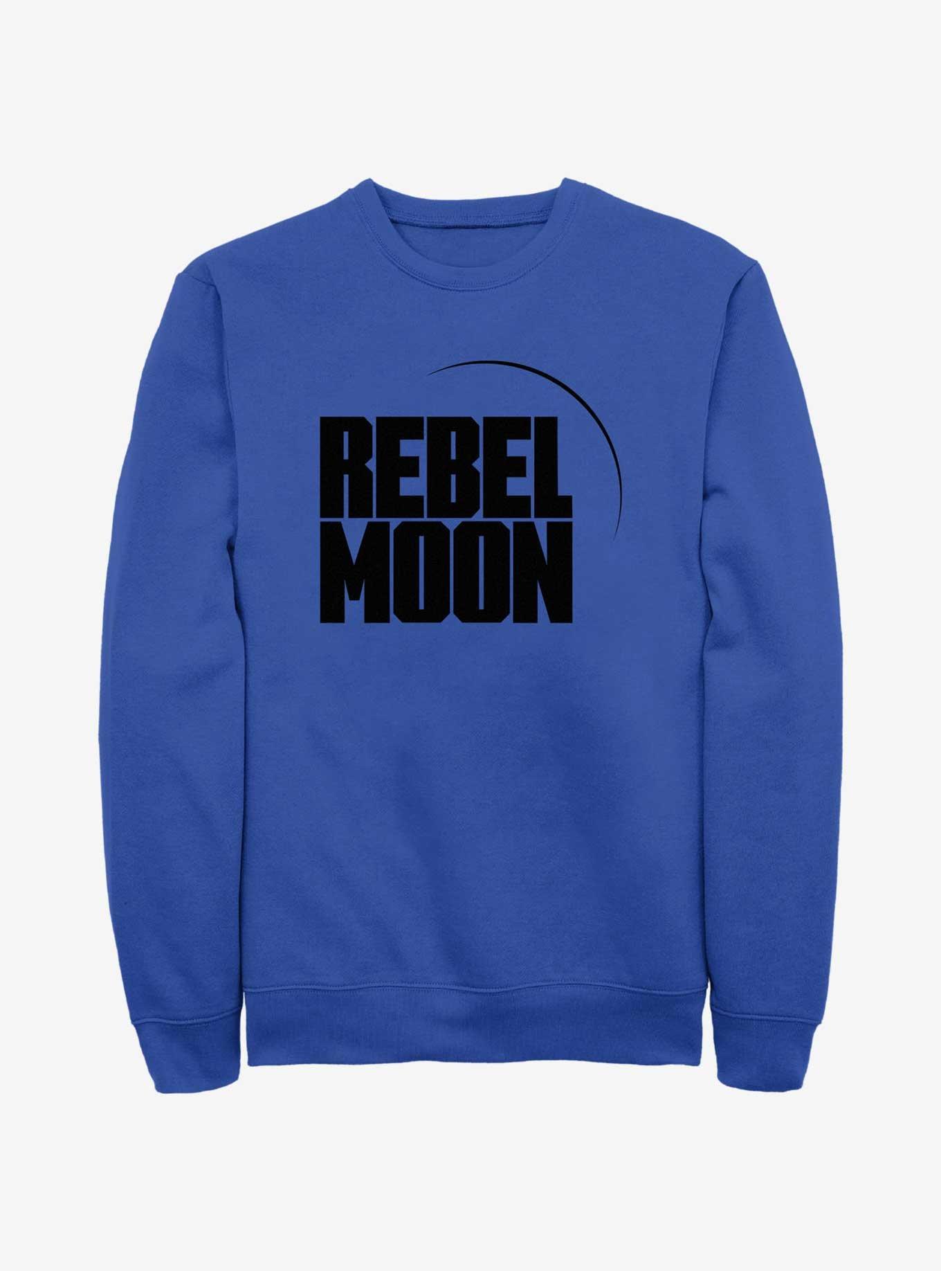 Rebel Moon Logo Sweatshirt, ROYAL, hi-res
