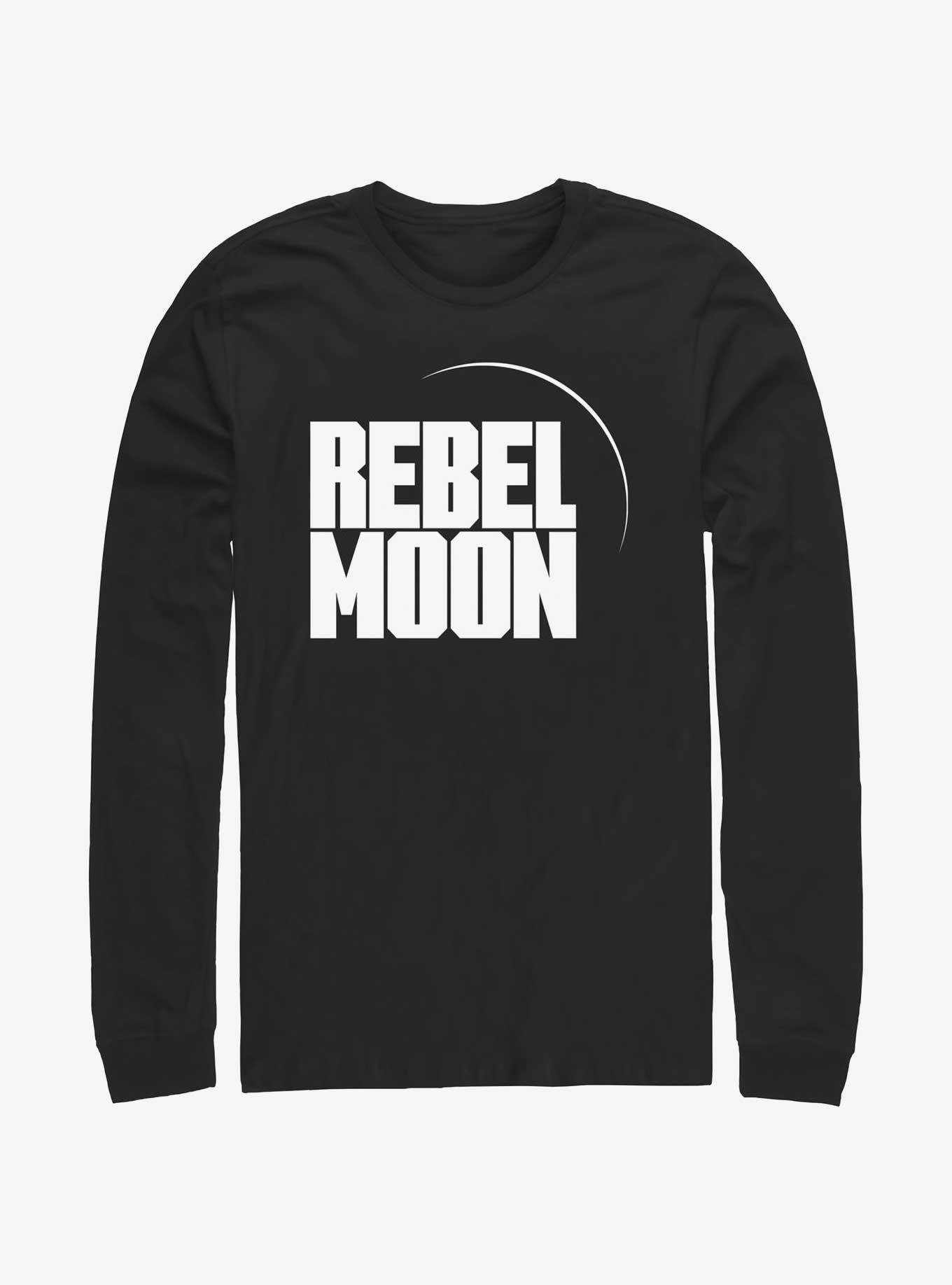 Rebel Moon Logo Long-Sleeve T-Shirt, BLACK, hi-res