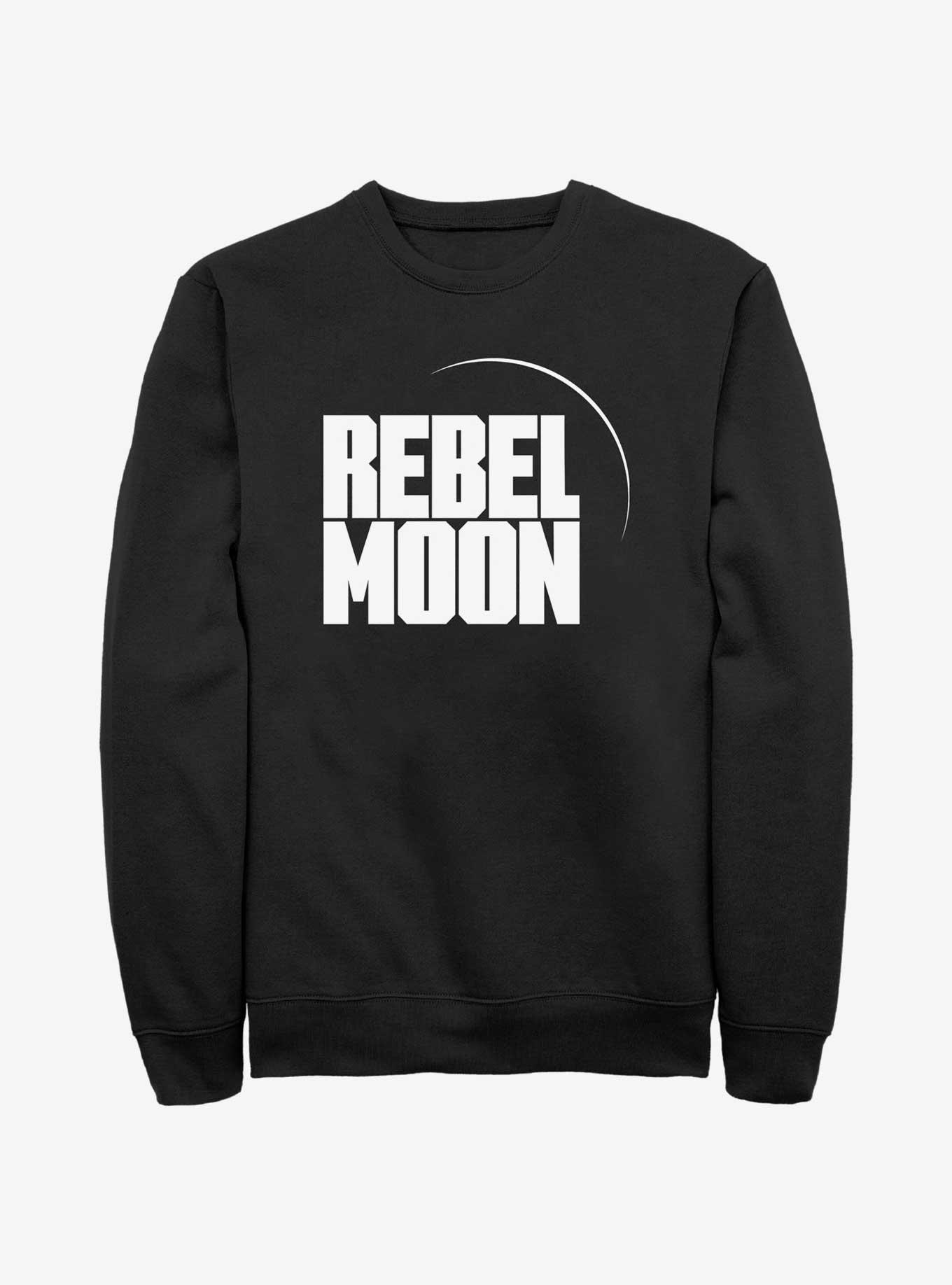 Rebel Moon Logo Sweatshirt, BLACK, hi-res