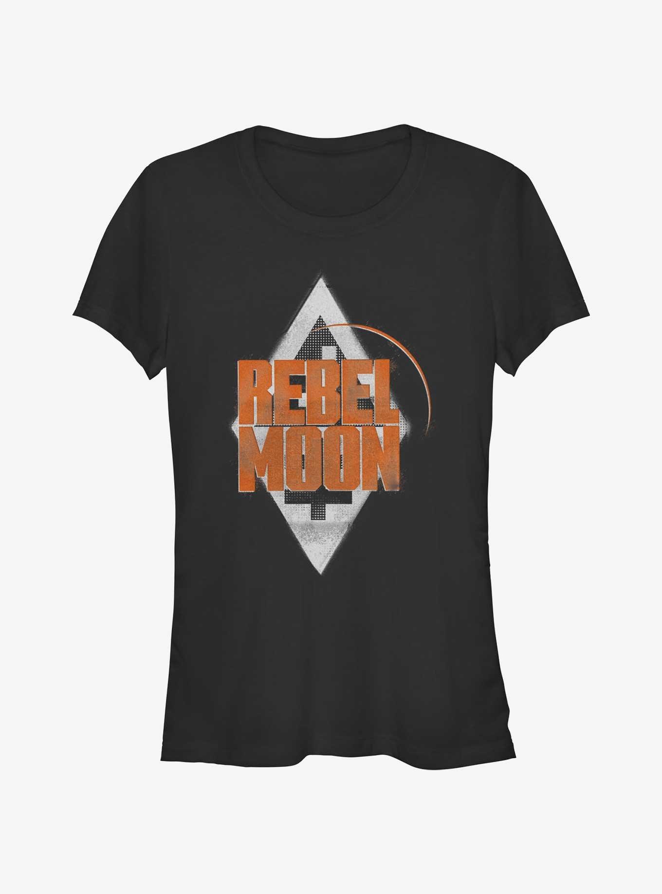Rebel Moon Diamond Girls T-Shirt, BLACK, hi-res
